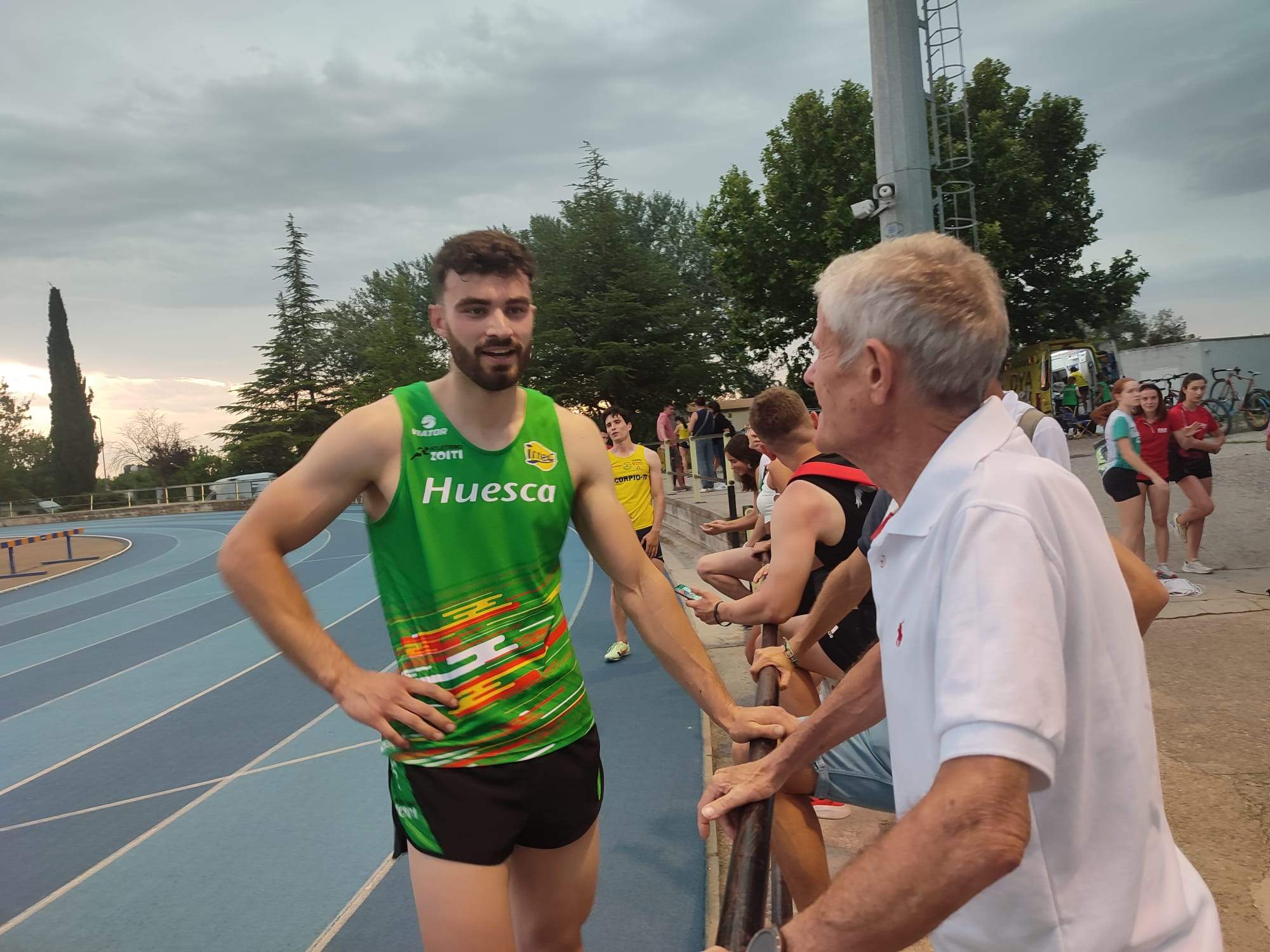 Jaime Cardiel con Castán el sábado