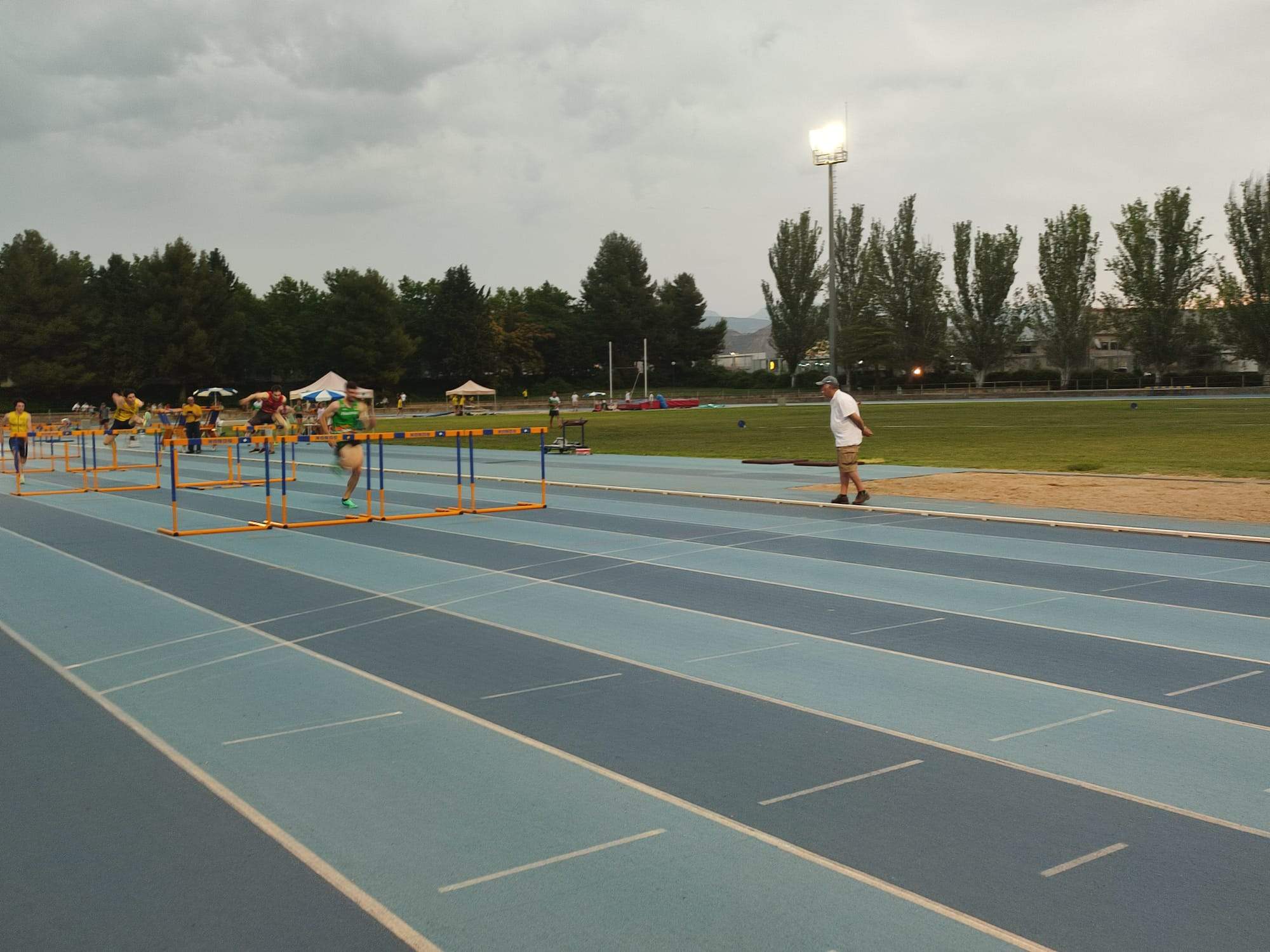 Jaime Cardiel, ganador del 110 vallas