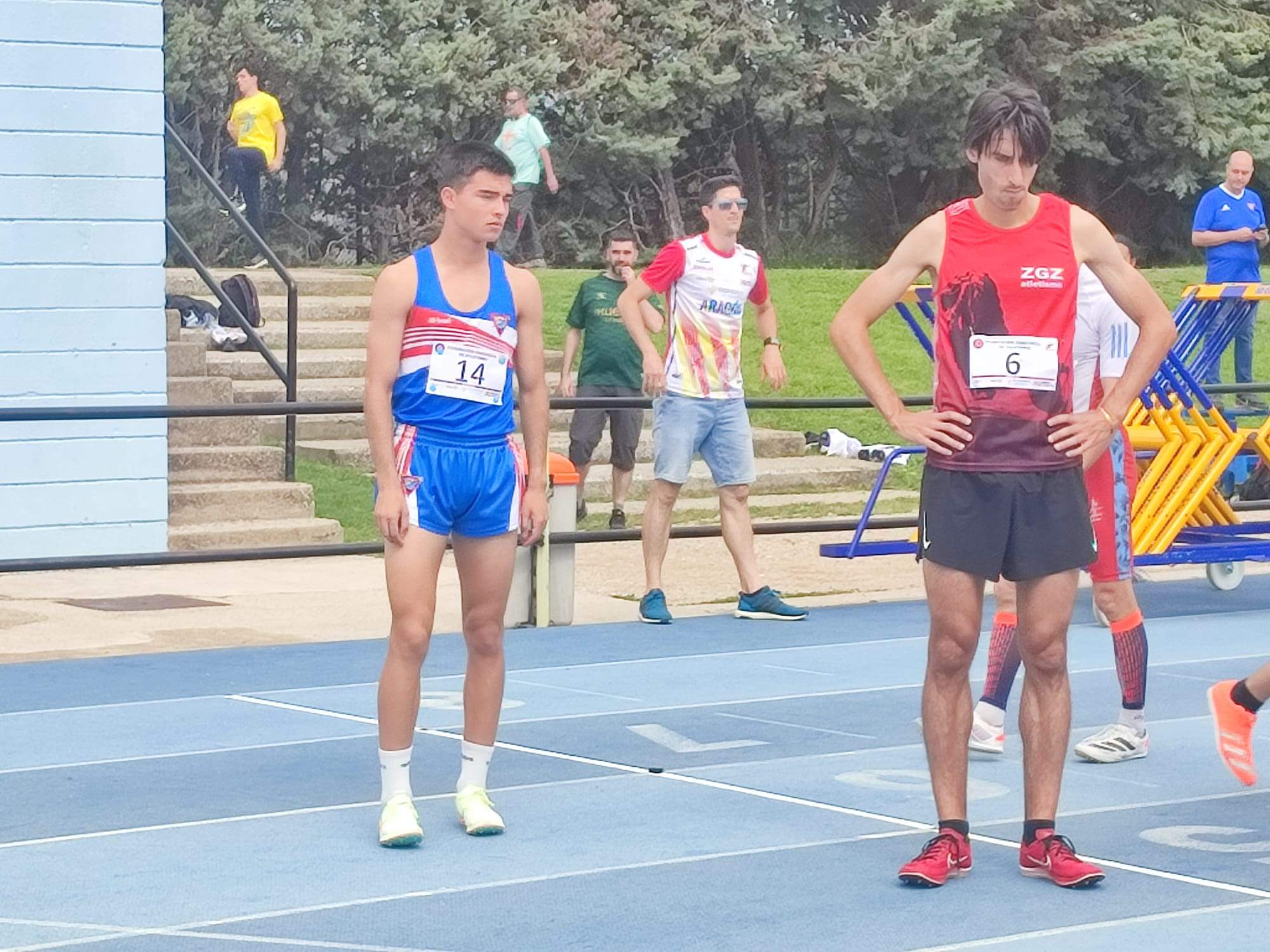 Javier Alamañac, antes de la salida 800