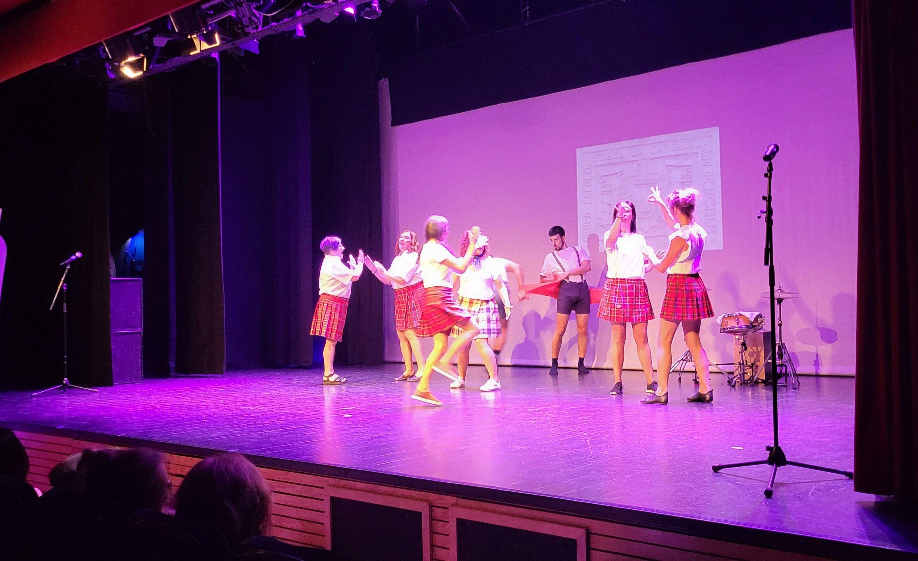 Kandelikas, en la XXXI Muestra de Teatro y Danza Joven de Huesca. Foto Myriam Martínez