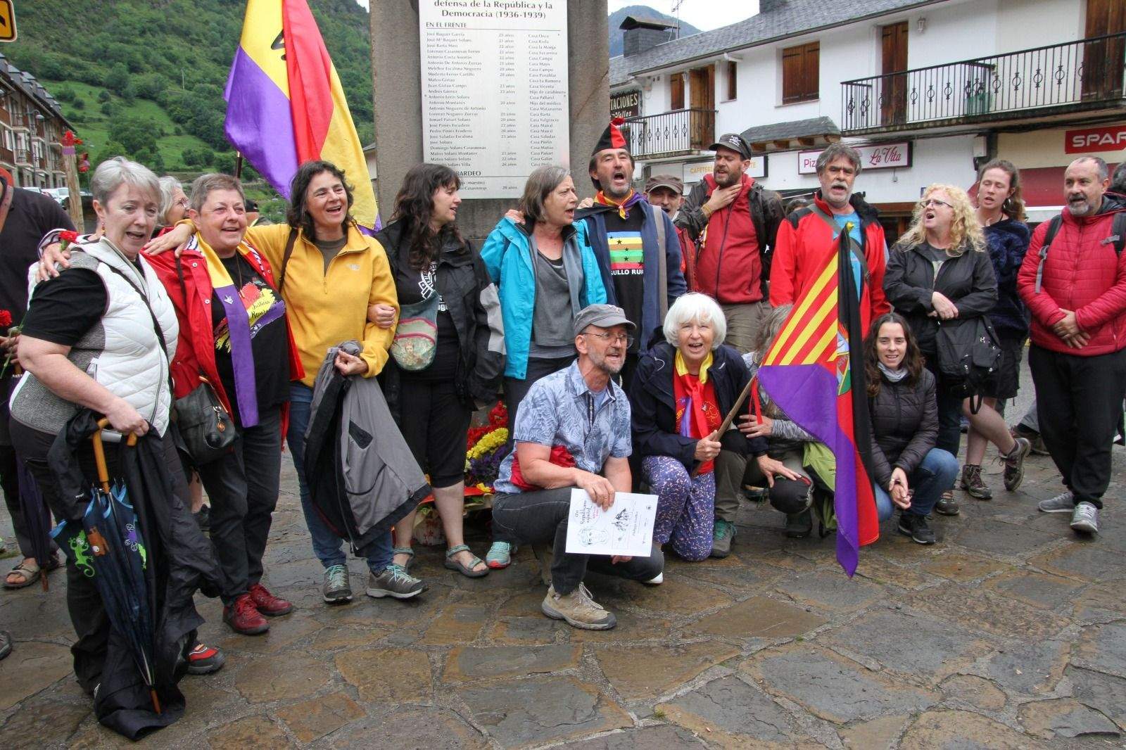 Actos en memoria de la Bolsa de Bielsa. Foto Carlos Neofato
