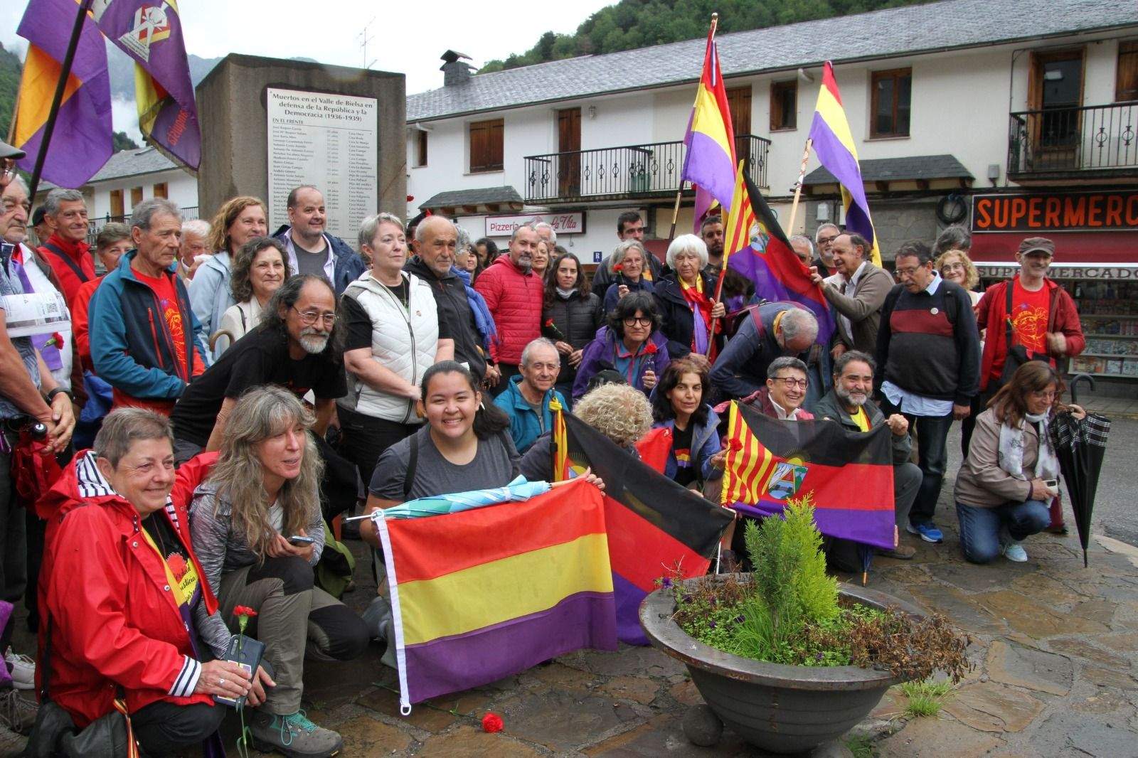 Actos en memoria de la Bolsa de Bielsa. Foto Carlos Neofato
