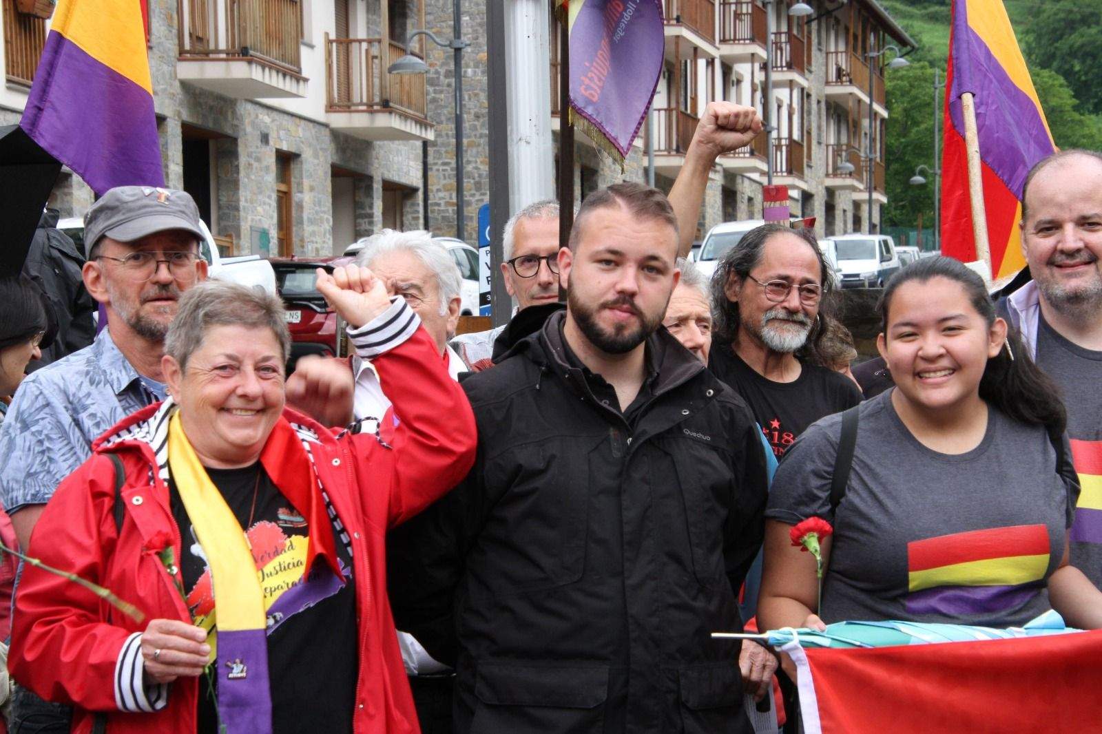 Actos en memoria de la Bolsa de Bielsa. Foto Carlos Neofato