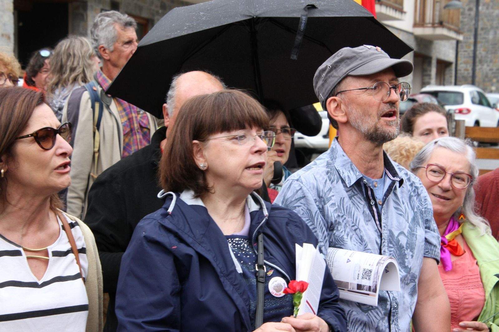 Actos en memoria de la Bolsa de Bielsa. Foto Carlos Neofato