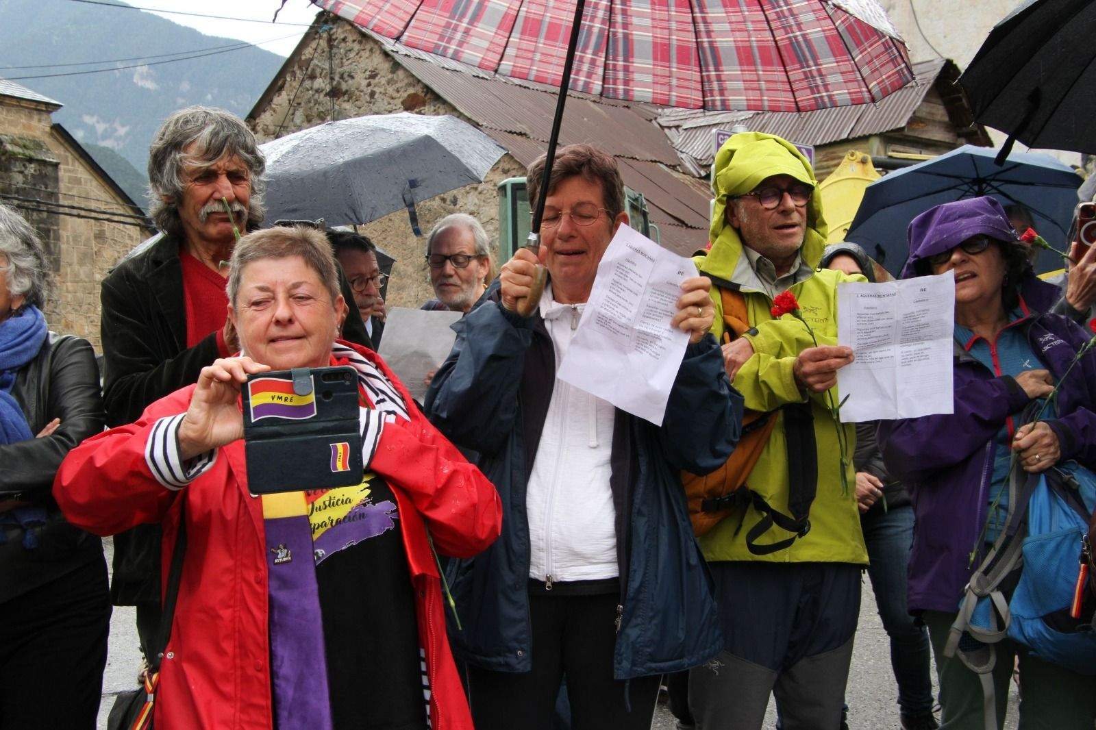 Actos en memoria de la Bolsa de Bielsa. Foto Carlos Neofato
