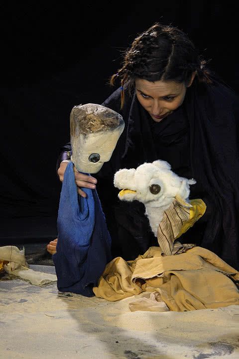 Títeres María Parrato en 'Palabras de Caramelo' 