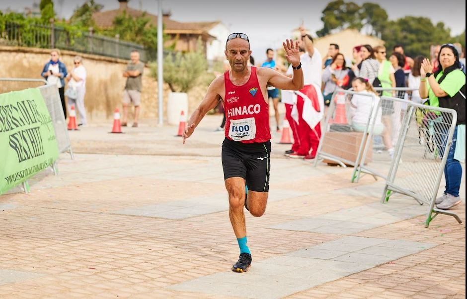 Chicho de la Fuente, ganador M50