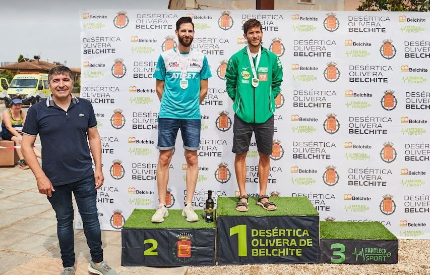 Podio de Veteranos M35 con Esperanza