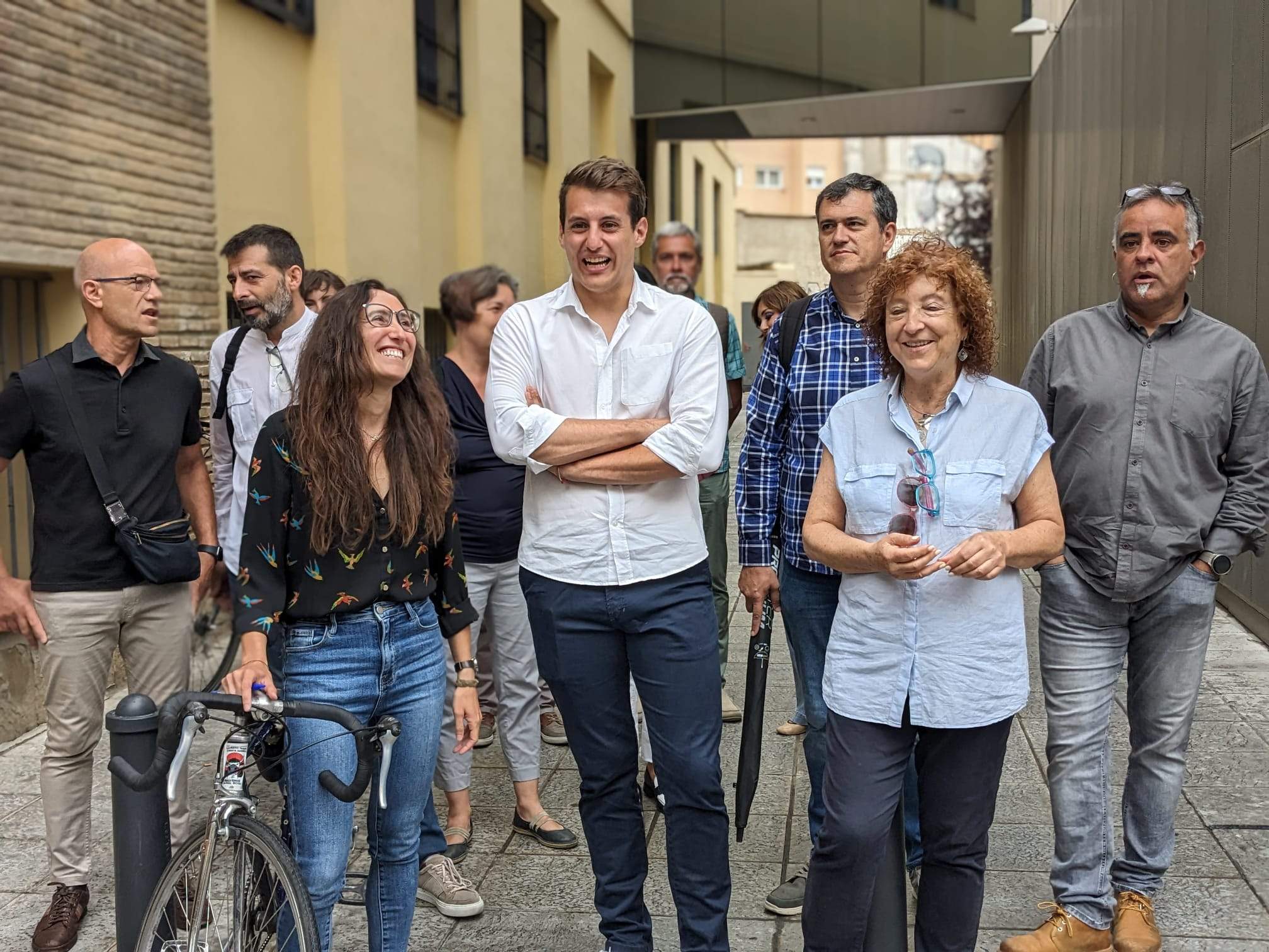 Presentación de las candidaturas Sumar Aragón.