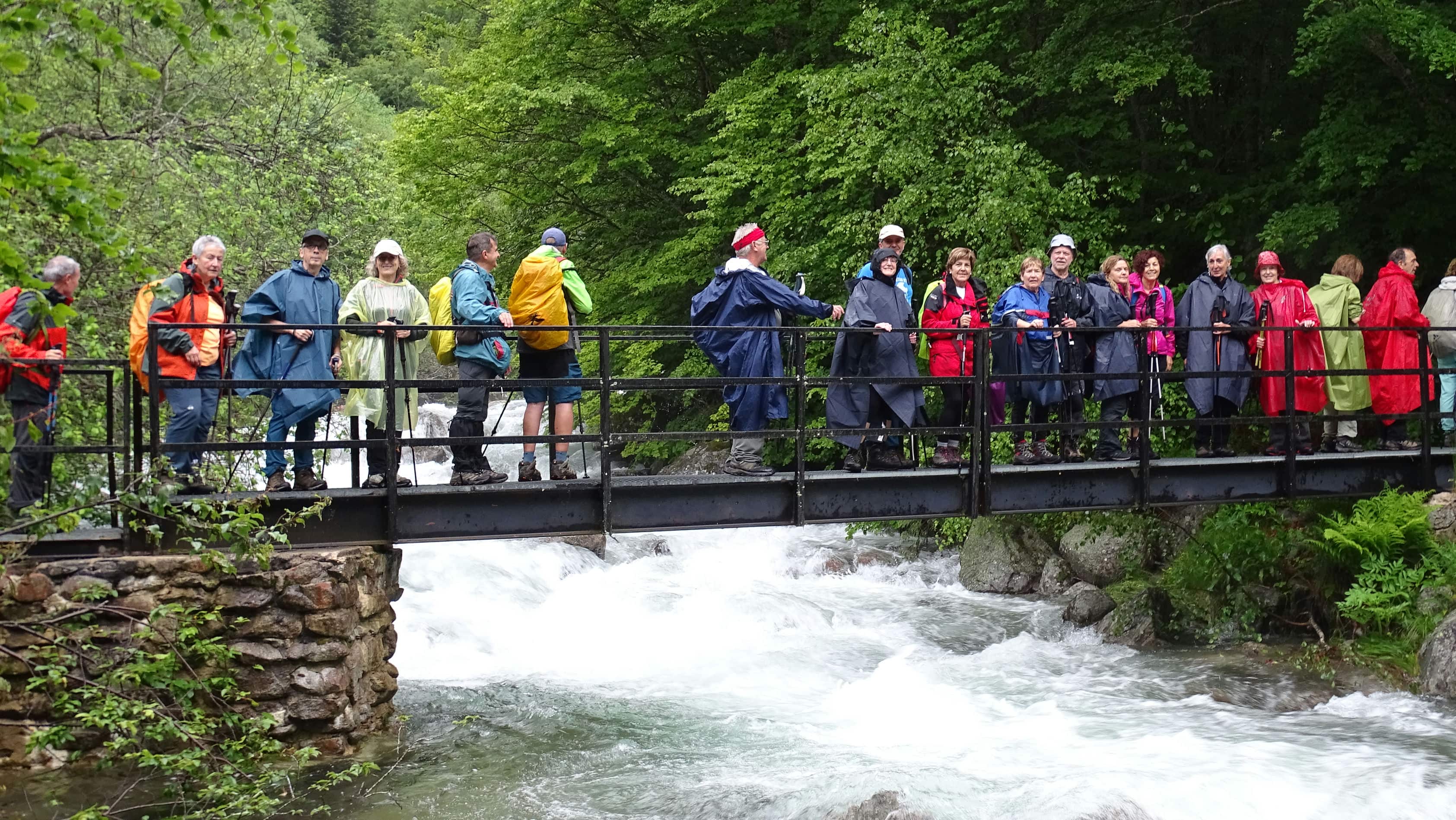 Por el barranco de Salenques hasta las Cascadas del Pi. Foto Peña Guara