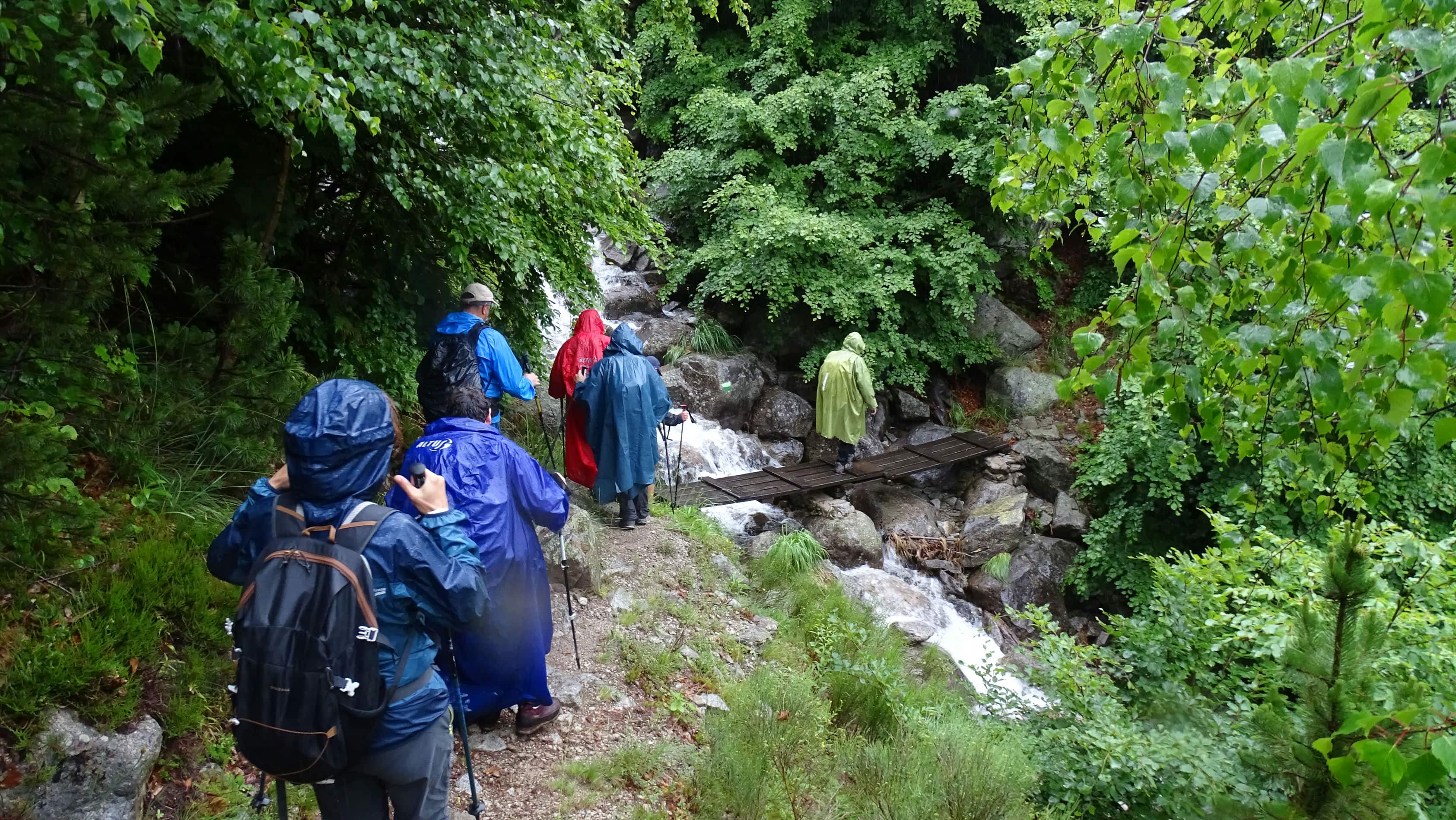 Por el barranco de Salenques hasta las Cascadas del Pi. Foto Peña Guara