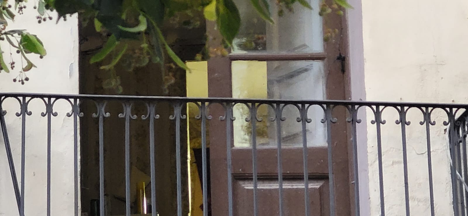 Edificio okupado en San Orencio.