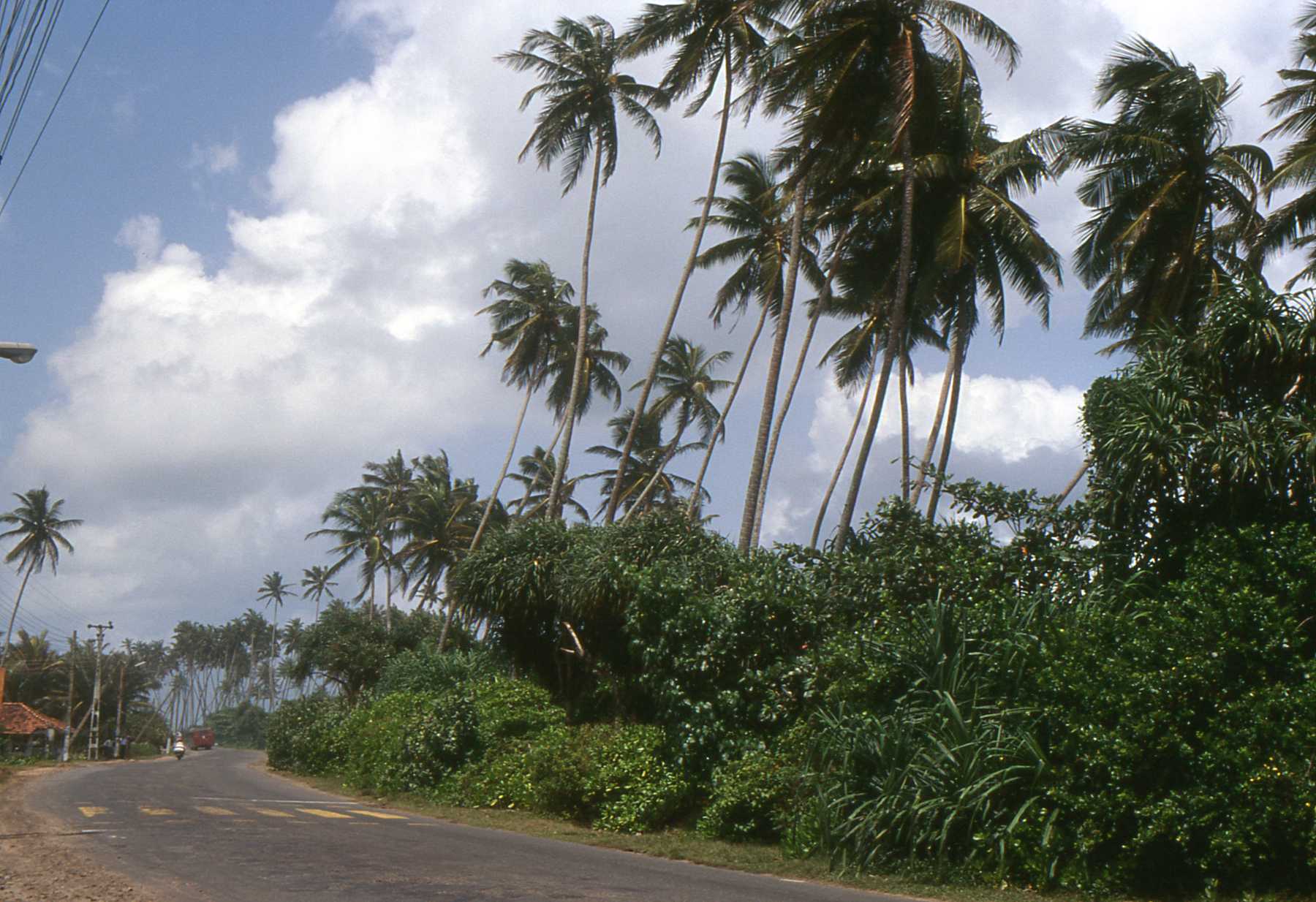 Carretera en Sri Lanka