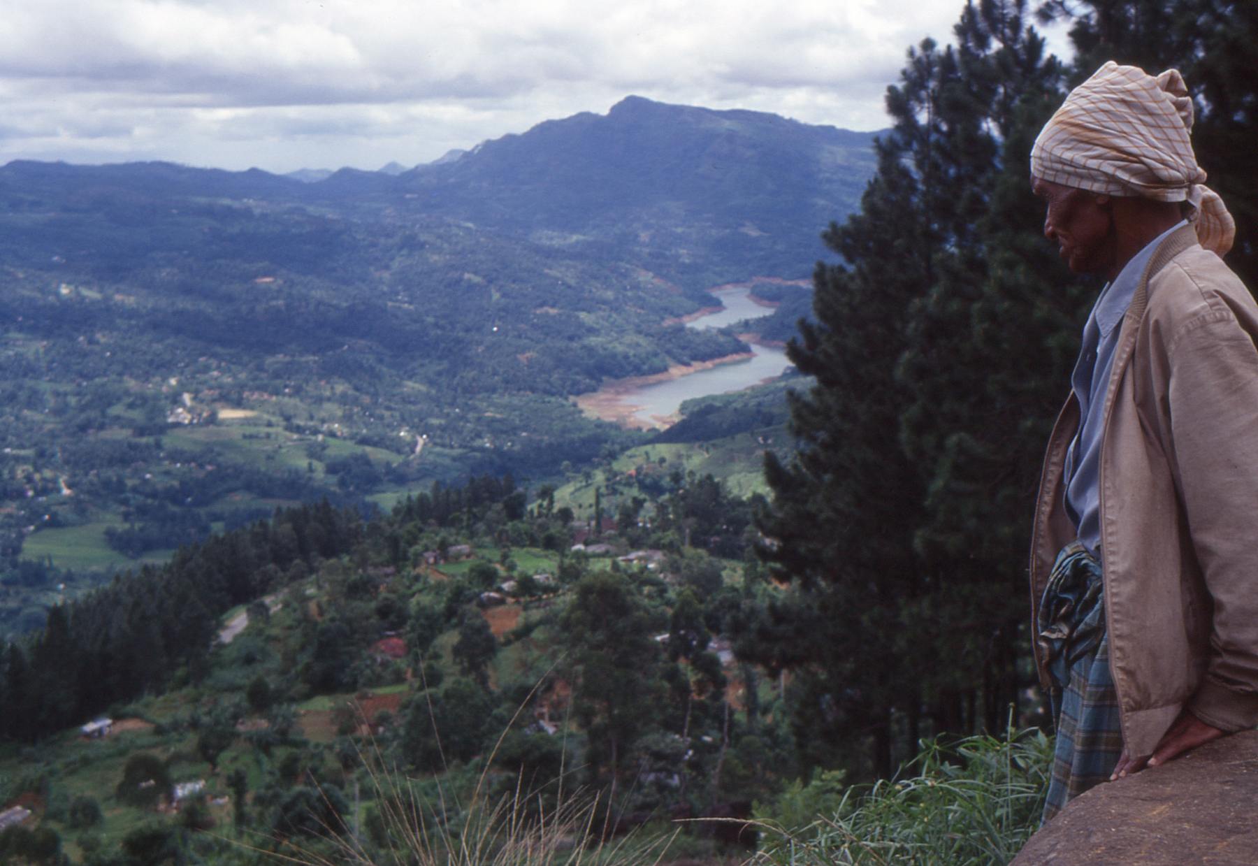 El montañoso centro de Sri Lanka