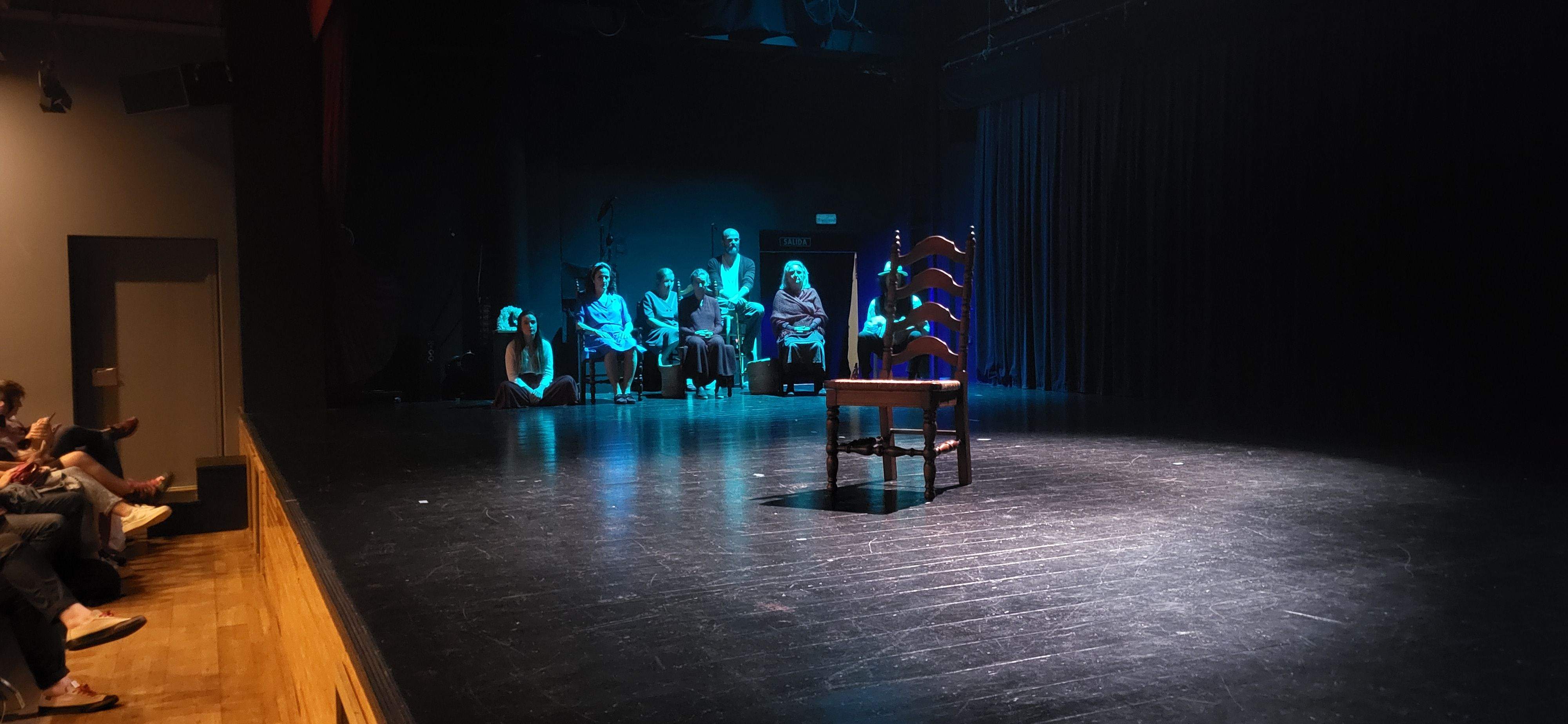 Alboroque interpretando "Bodas de Sangre". Foto Myriam Martínez