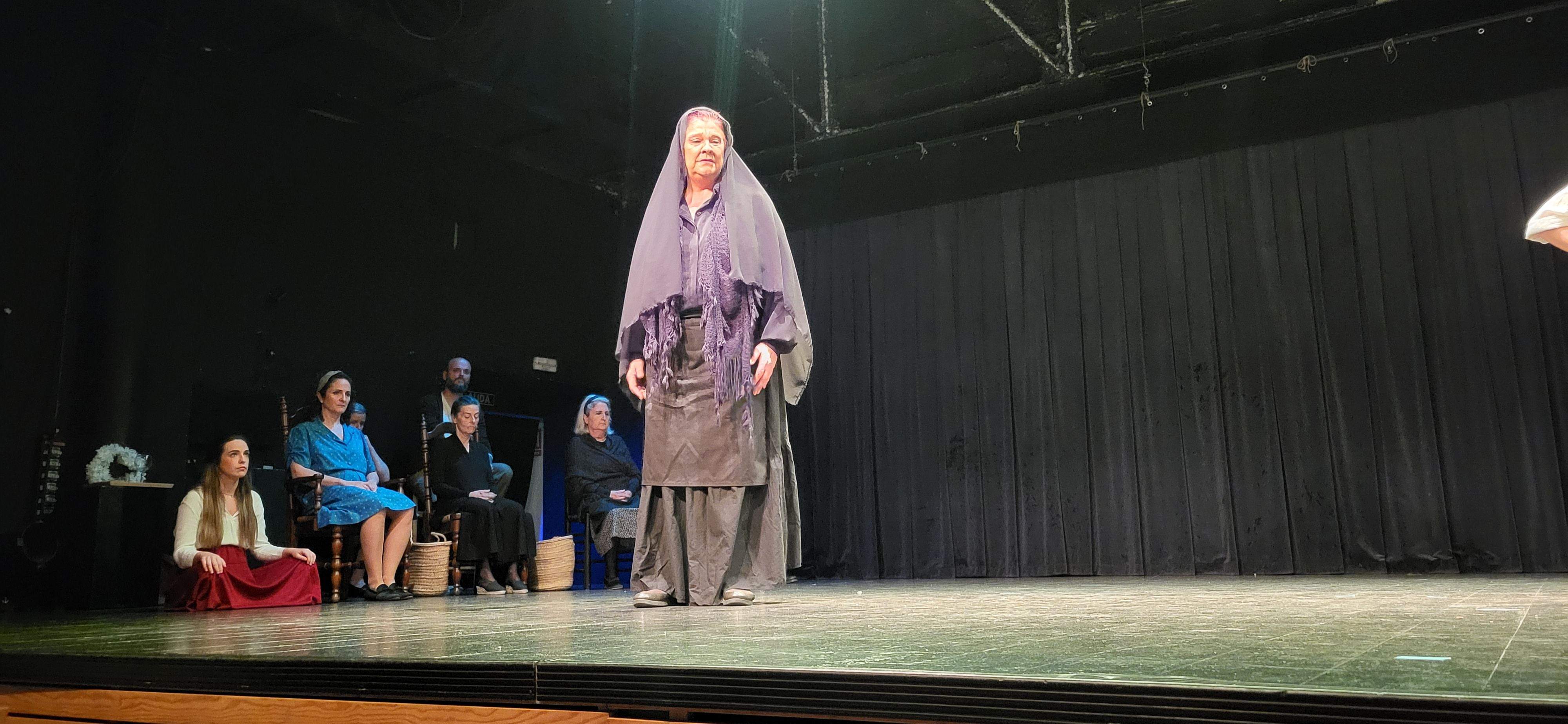 Alboroque interpretando "Bodas de Sangre". Foto Myriam Martínez