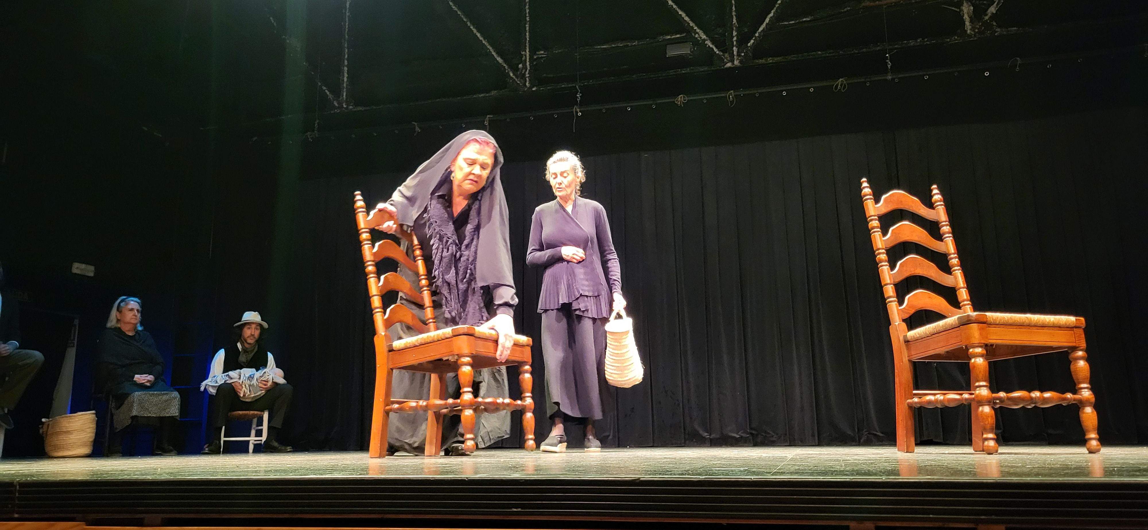 Alboroque interpretando "Bodas de Sangre". Foto Myriam Martínez