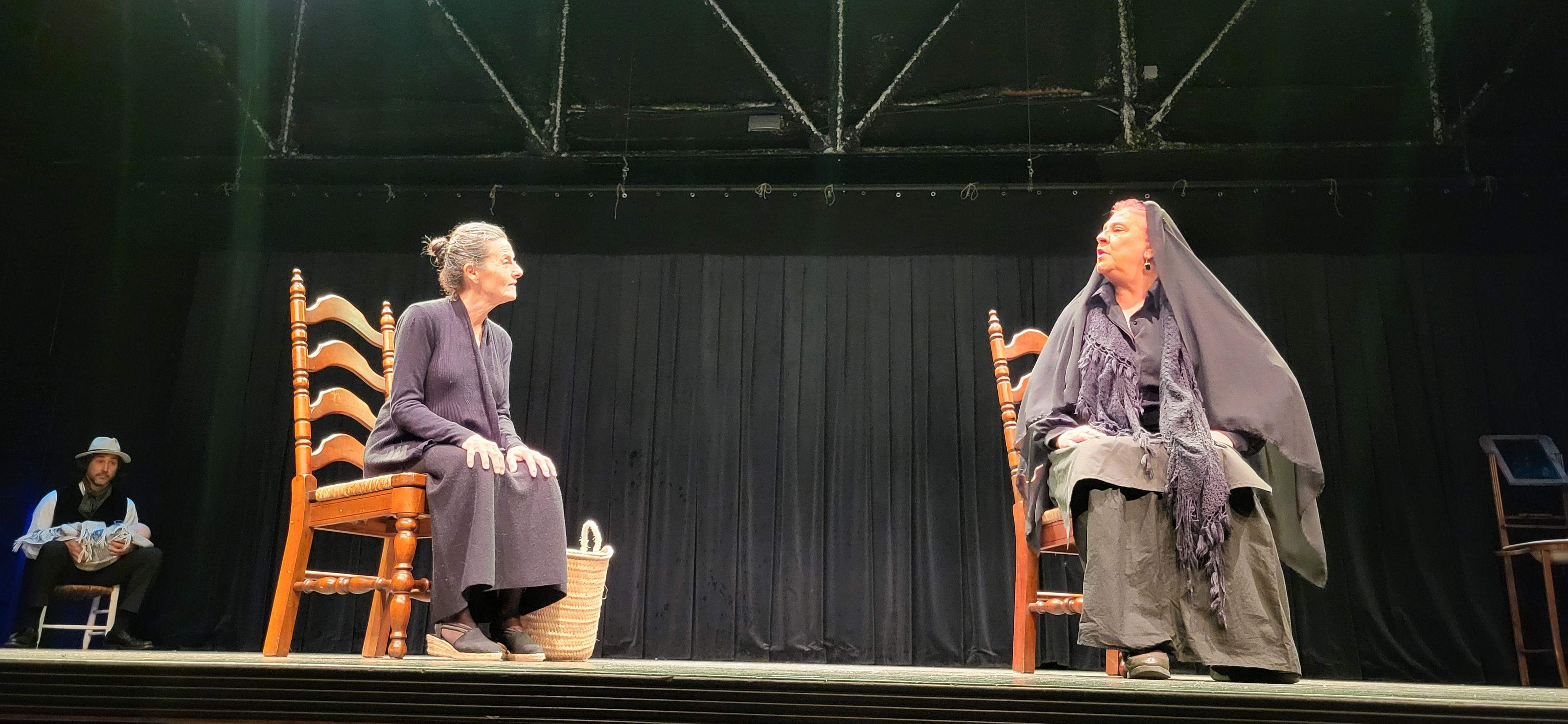 Alboroque interpretando "Bodas de Sangre". Foto Myriam Martínez