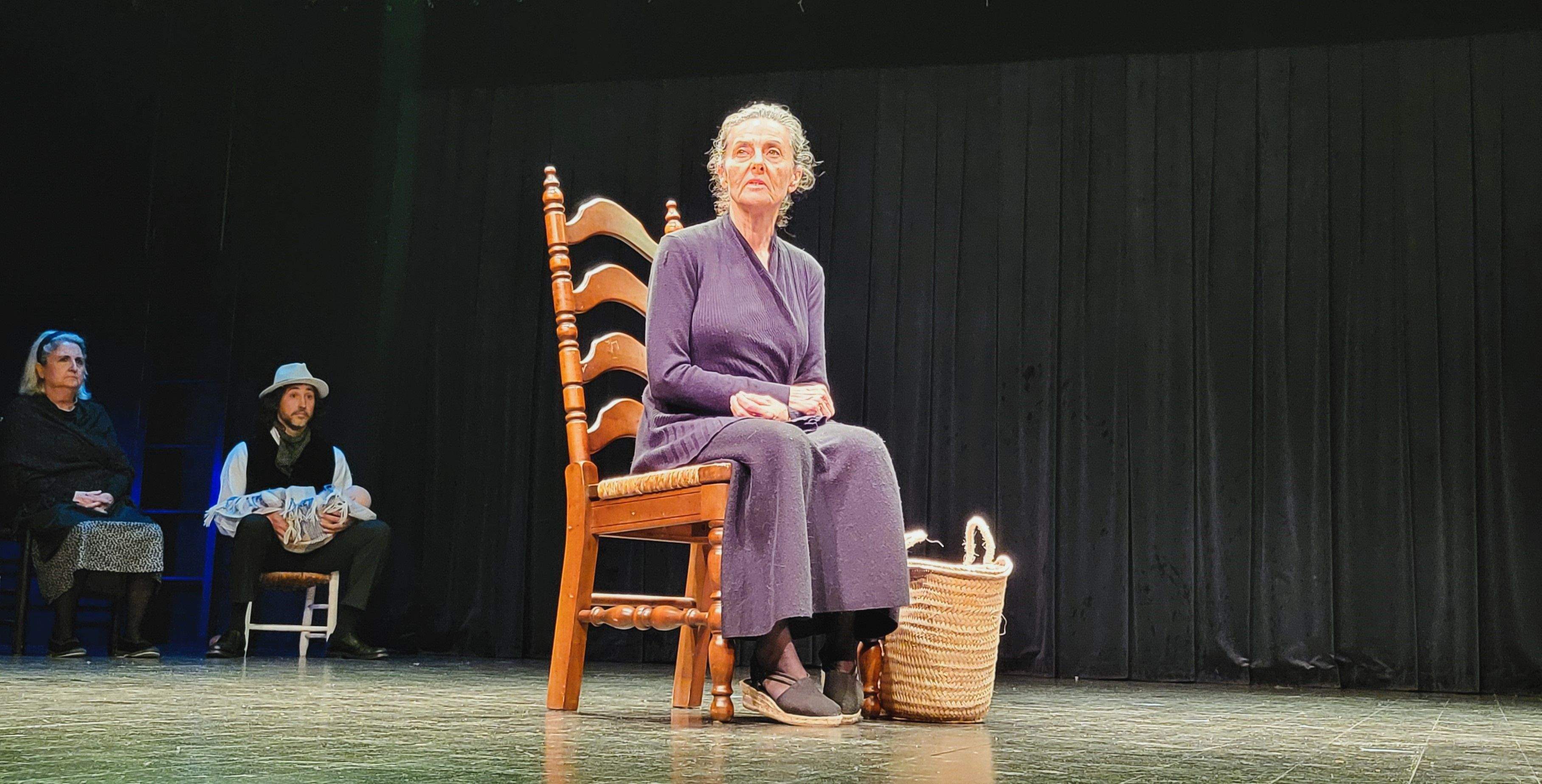 Alboroque interpretando "Bodas de Sangre". Foto Myriam Martínez