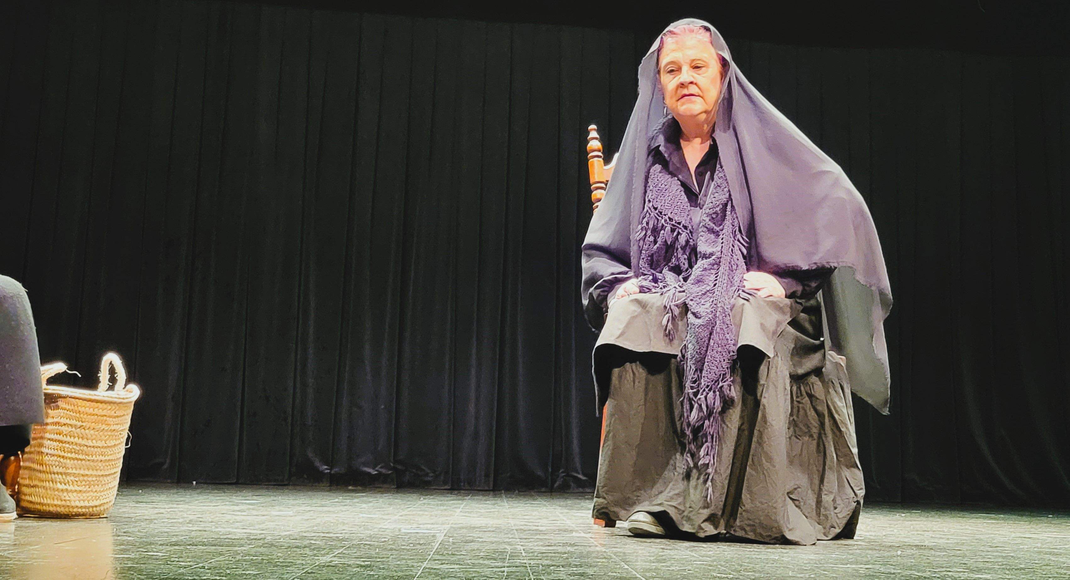 Alboroque interpretando "Bodas de Sangre". Foto Myriam Martínez