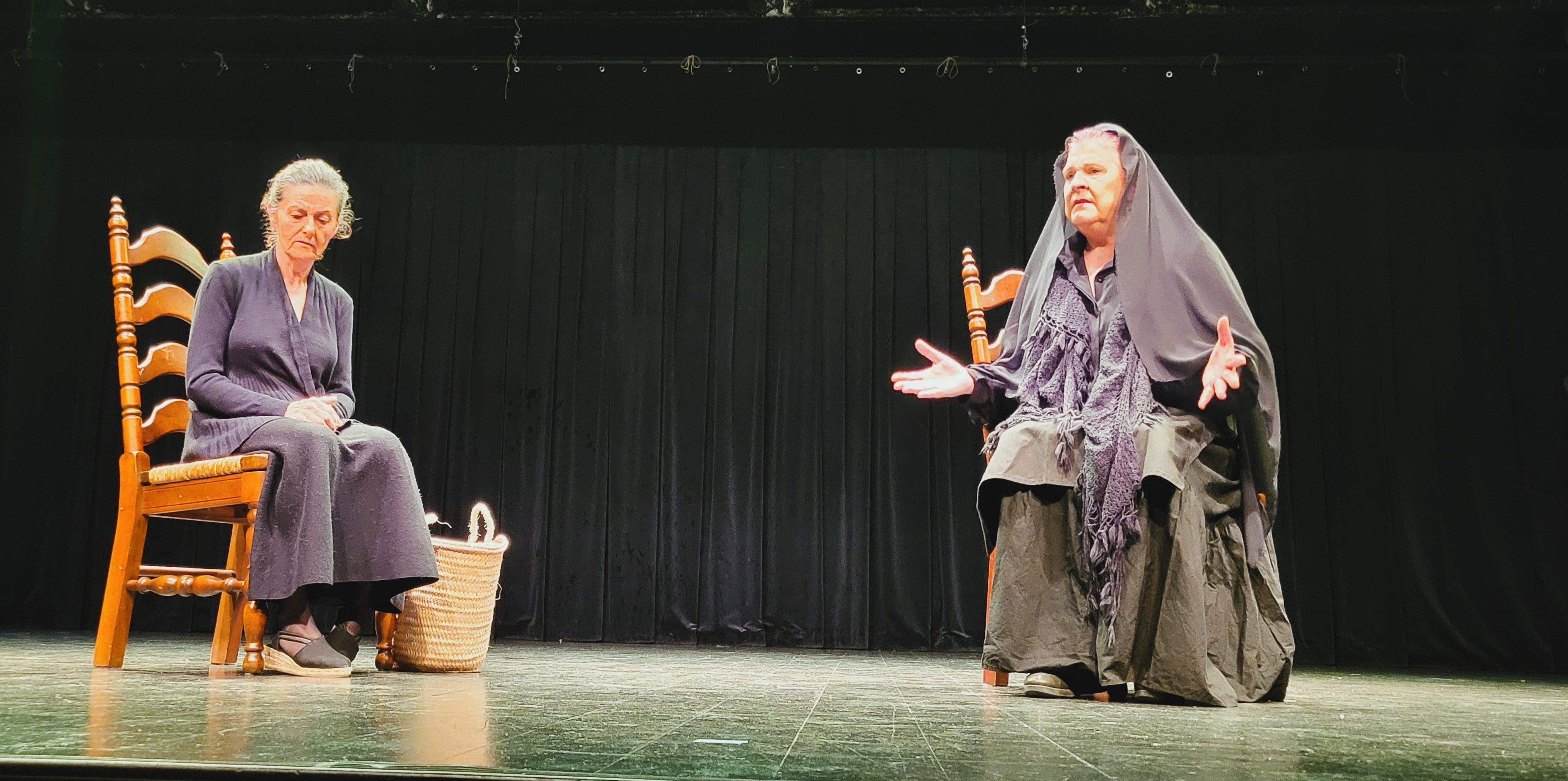 Alboroque interpretando "Bodas de Sangre". Foto Myriam Martínez