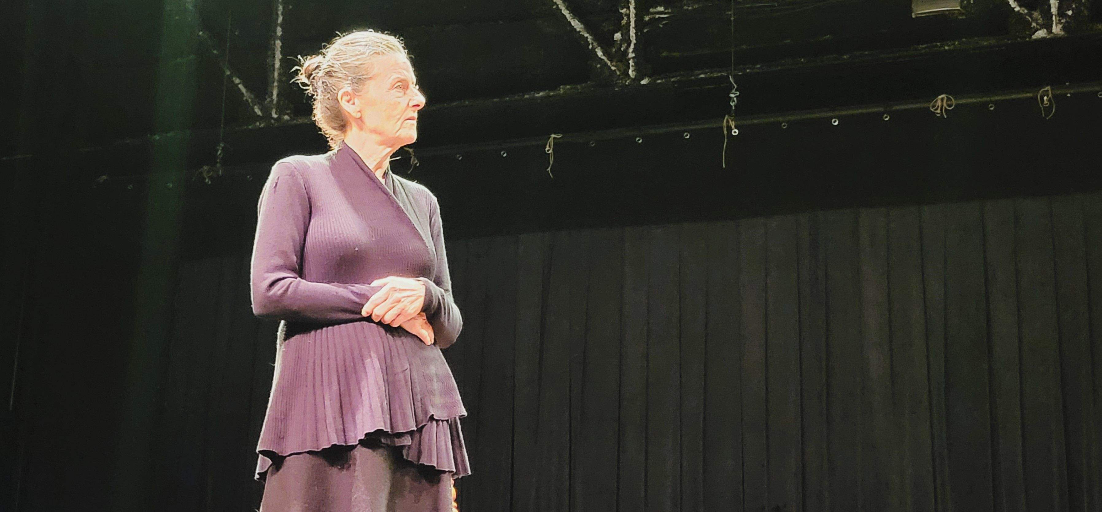 Alboroque interpretando "Bodas de Sangre". Foto Myriam Martínez