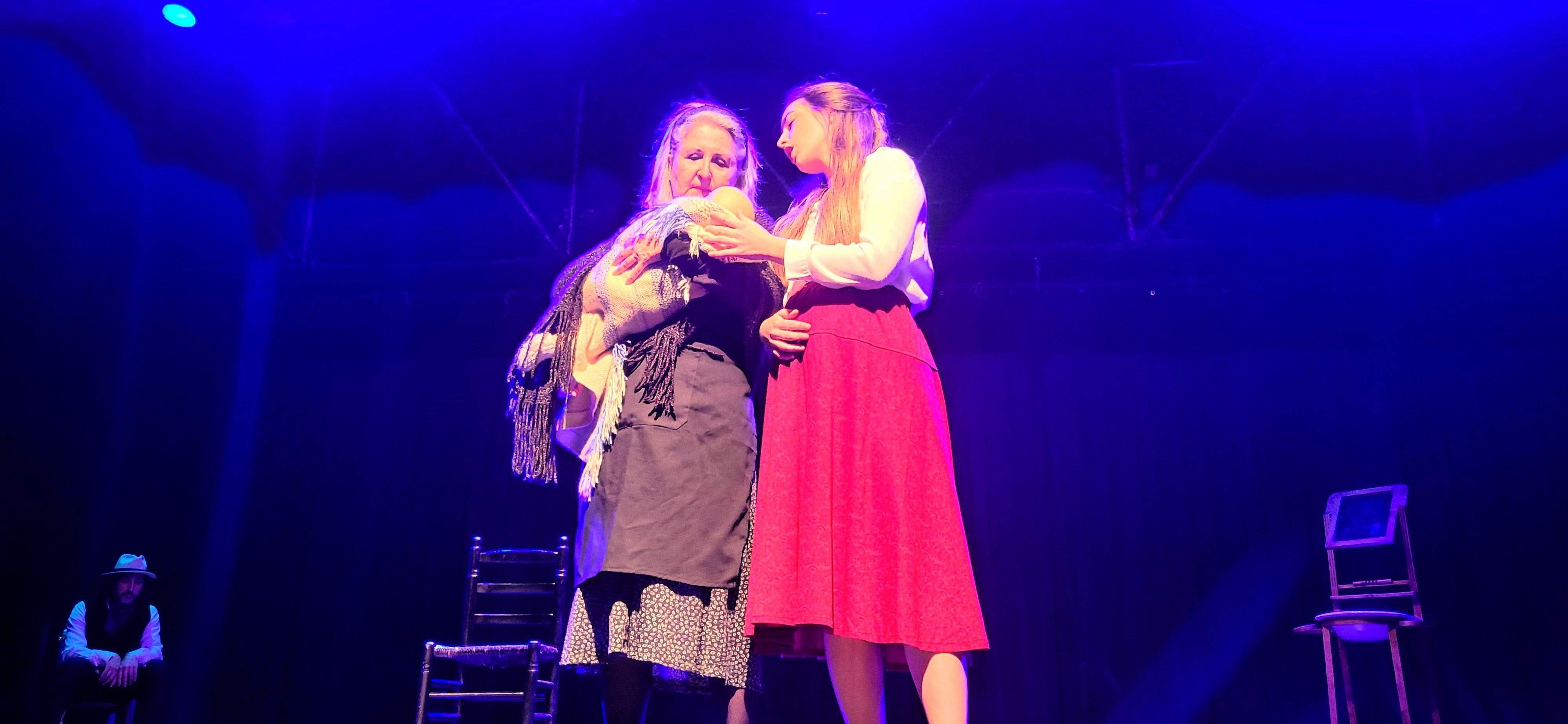 Alboroque interpretando "Bodas de Sangre". Foto Myriam Martínez