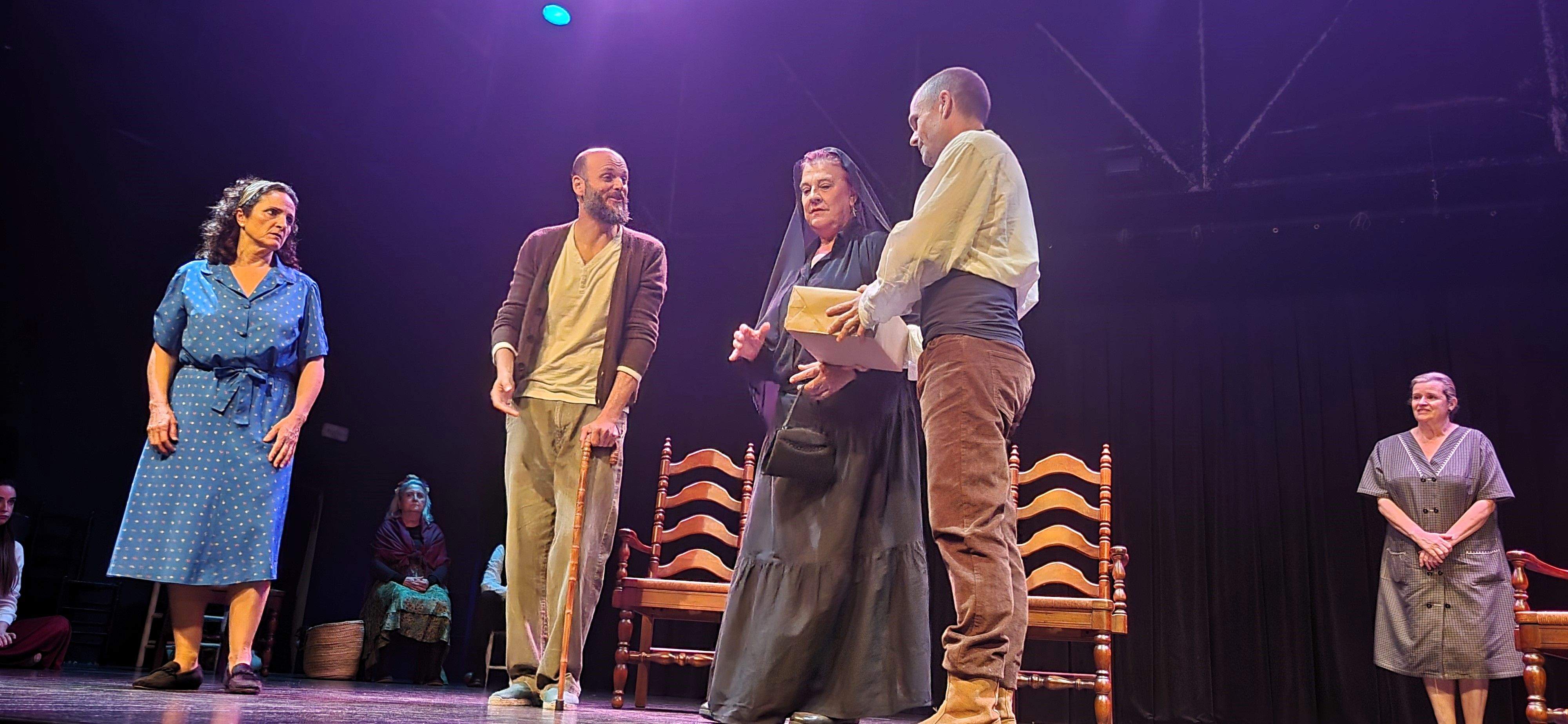 Alboroque interpretando "Bodas de Sangre". Foto Myriam Martínez