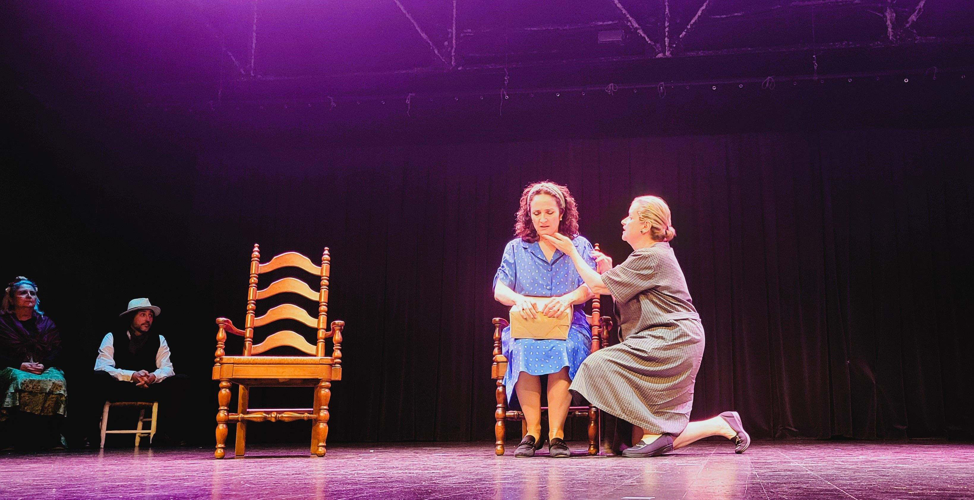 Alboroque interpretando "Bodas de Sangre". Foto Myriam Martínez