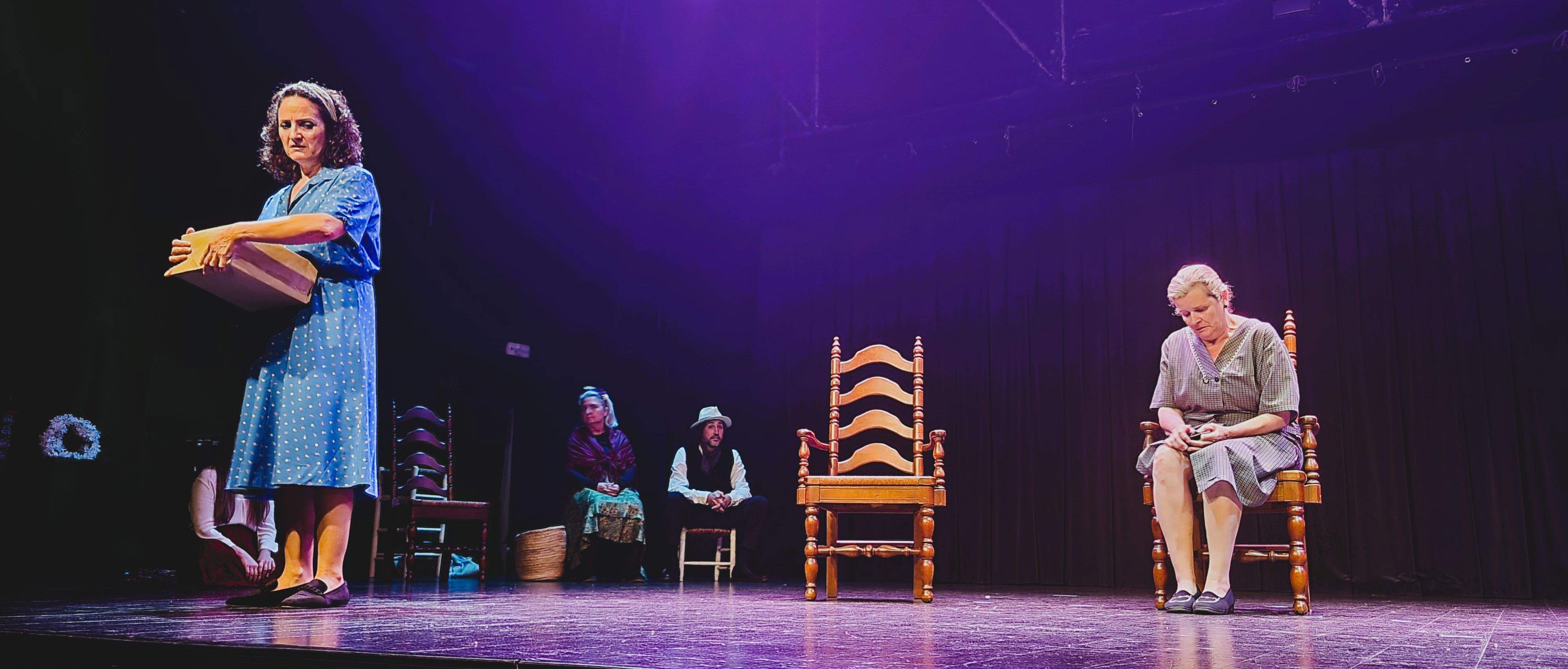 Alboroque interpretando "Bodas de Sangre". Foto Myriam Martínez