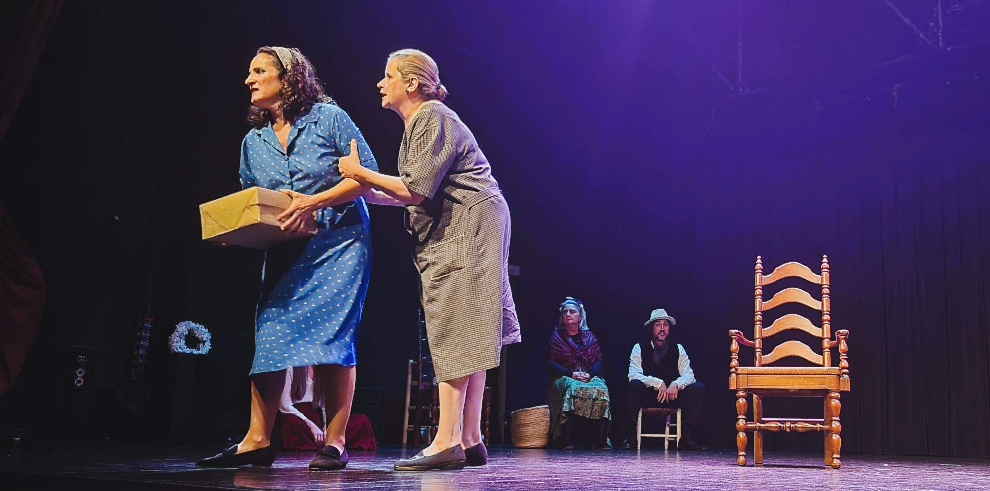 Alboroque interpretando "Bodas de Sangre". Foto Myriam Martínez