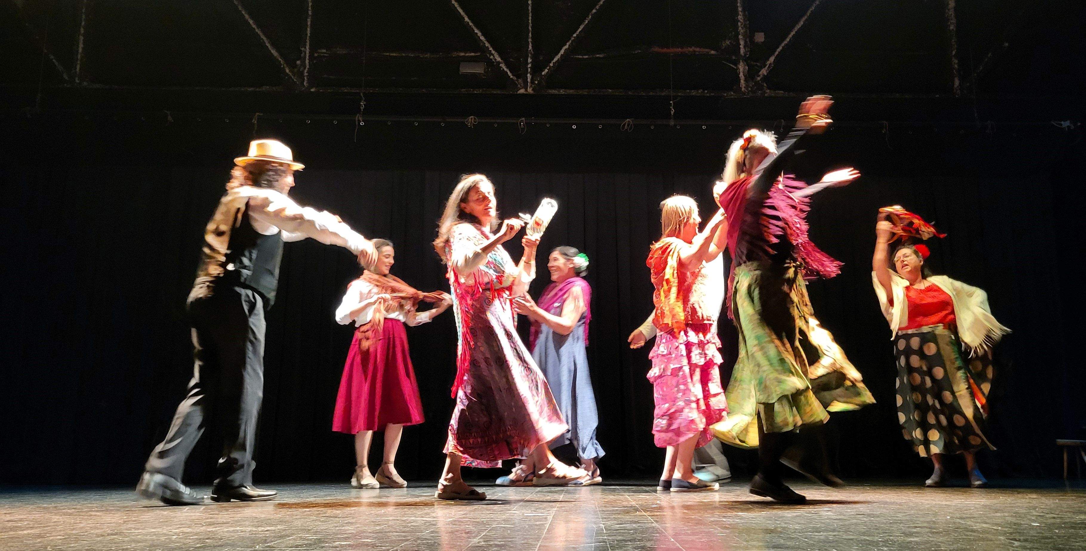 Alboroque interpretando "Bodas de Sangre". Foto Myriam Martínez