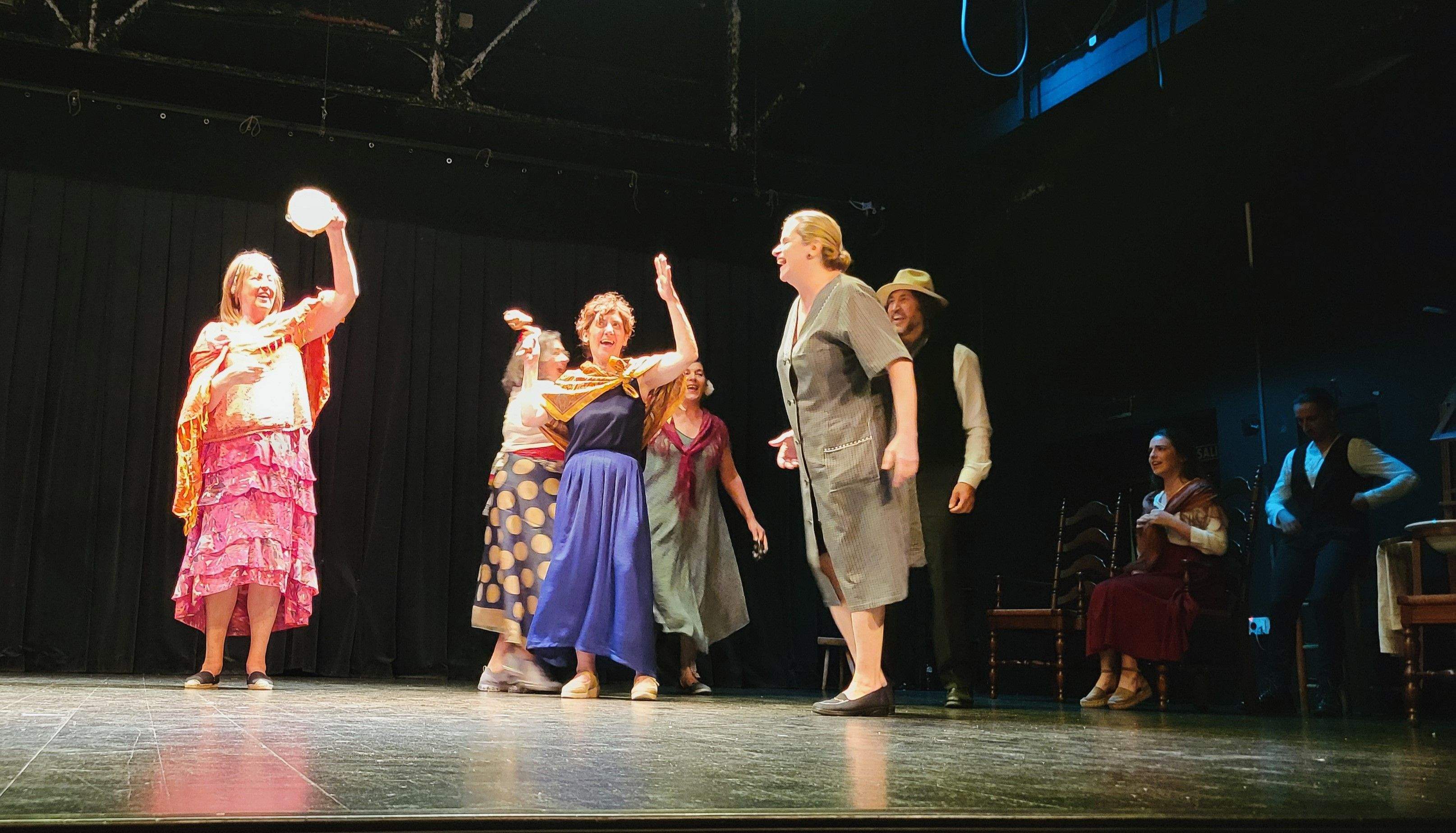 Alboroque interpretando "Bodas de Sangre". Foto Myriam Martínez