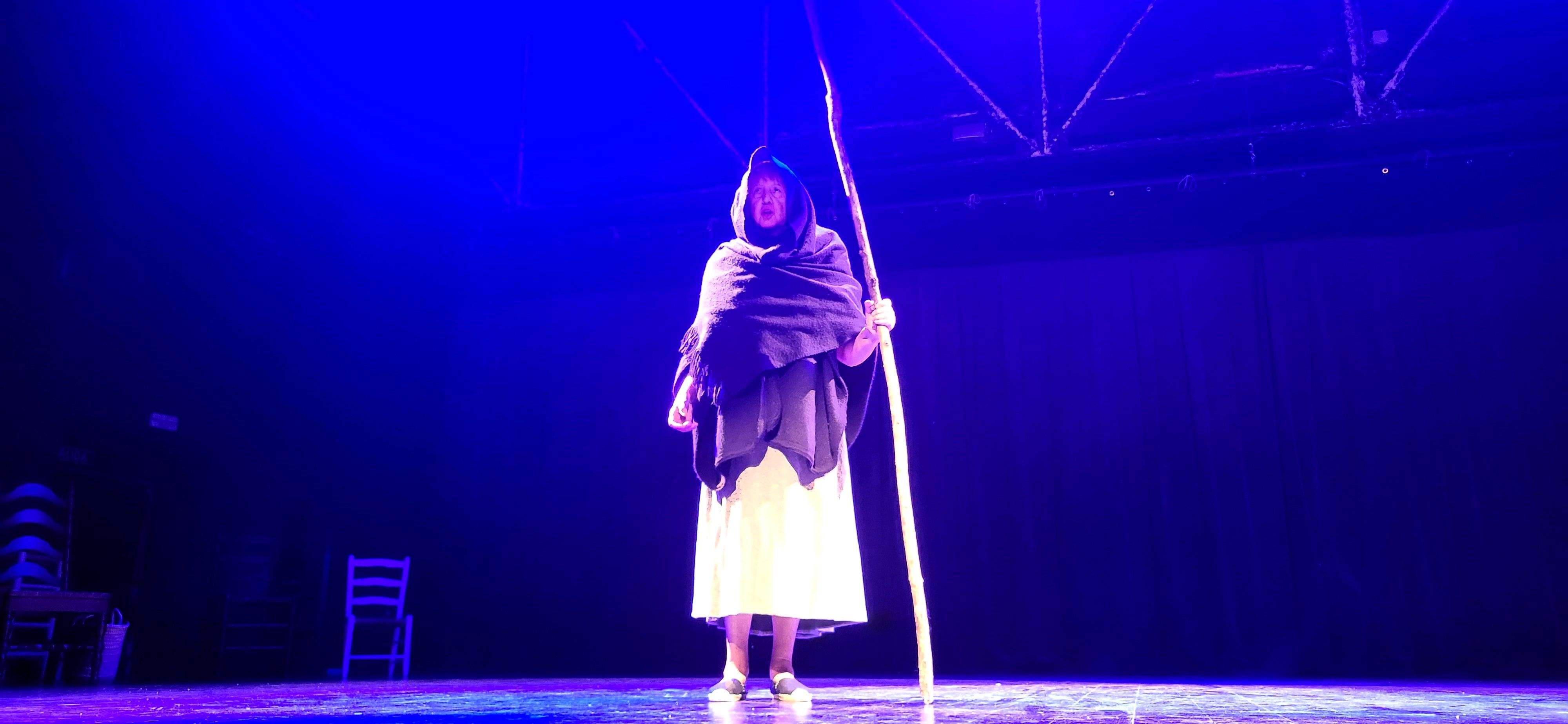 Alboroque interpretando "Bodas de Sangre". Foto Myriam Martínez