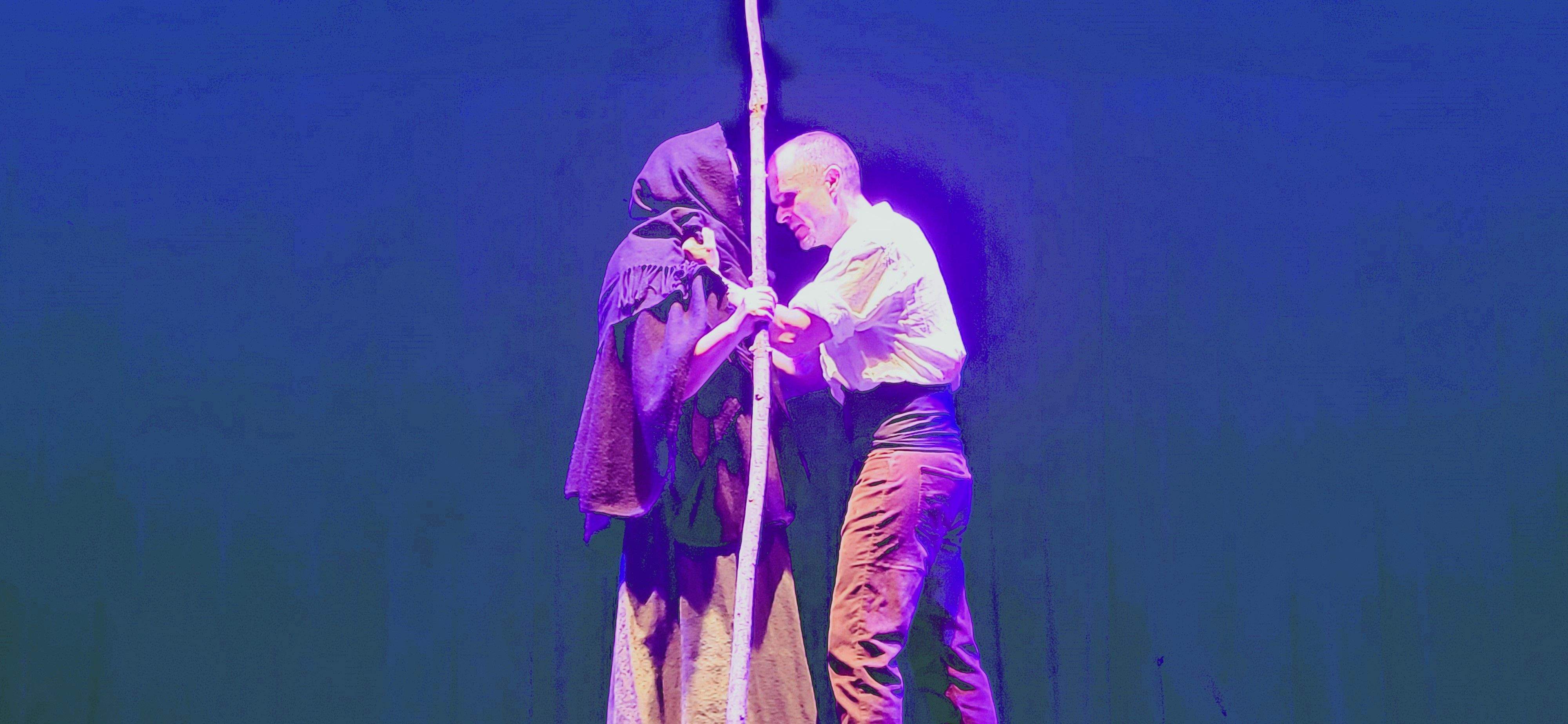 Alboroque interpretando "Bodas de Sangre". Foto Myriam Martínez