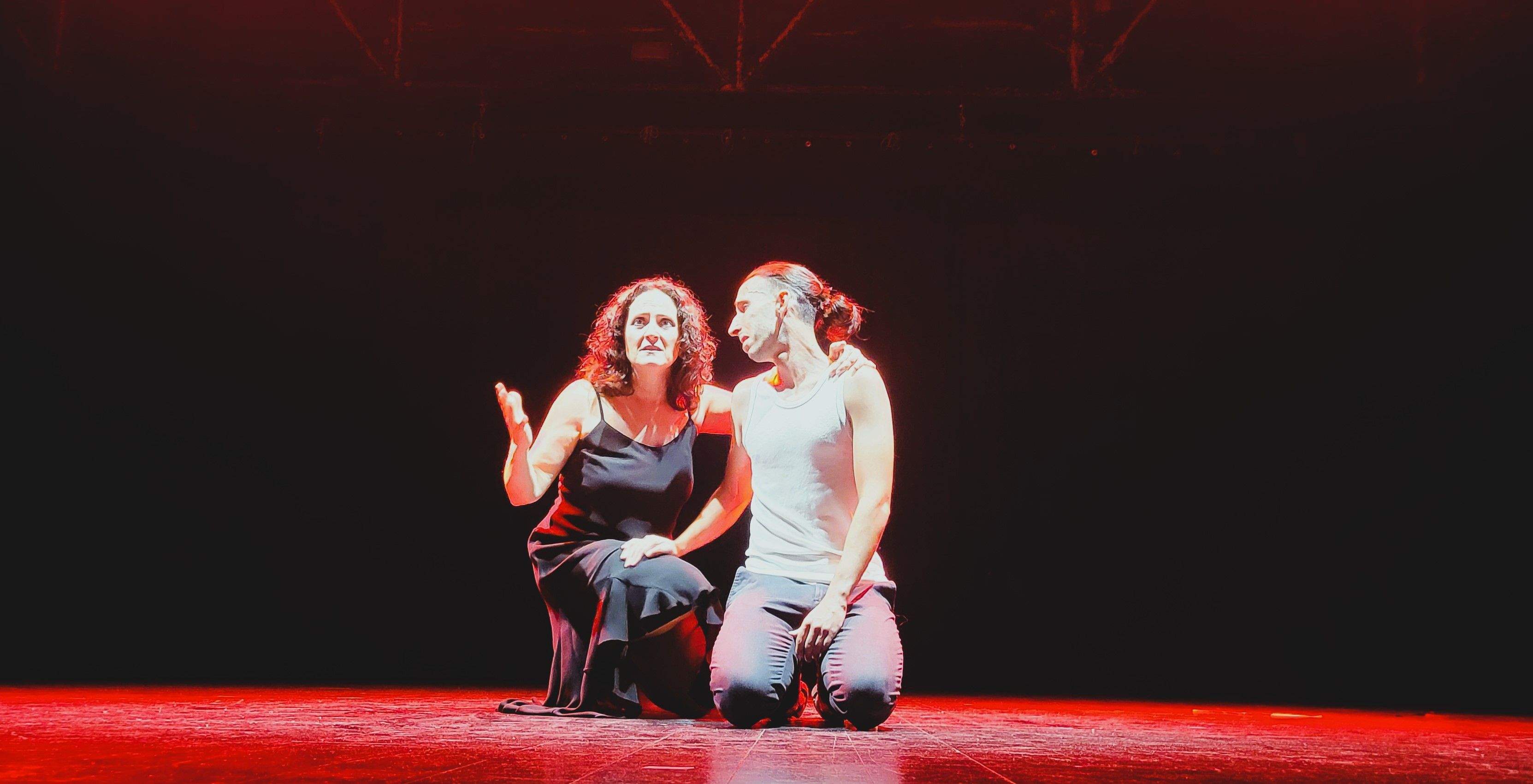 Alboroque interpretando "Bodas de Sangre". Foto Myriam Martínez