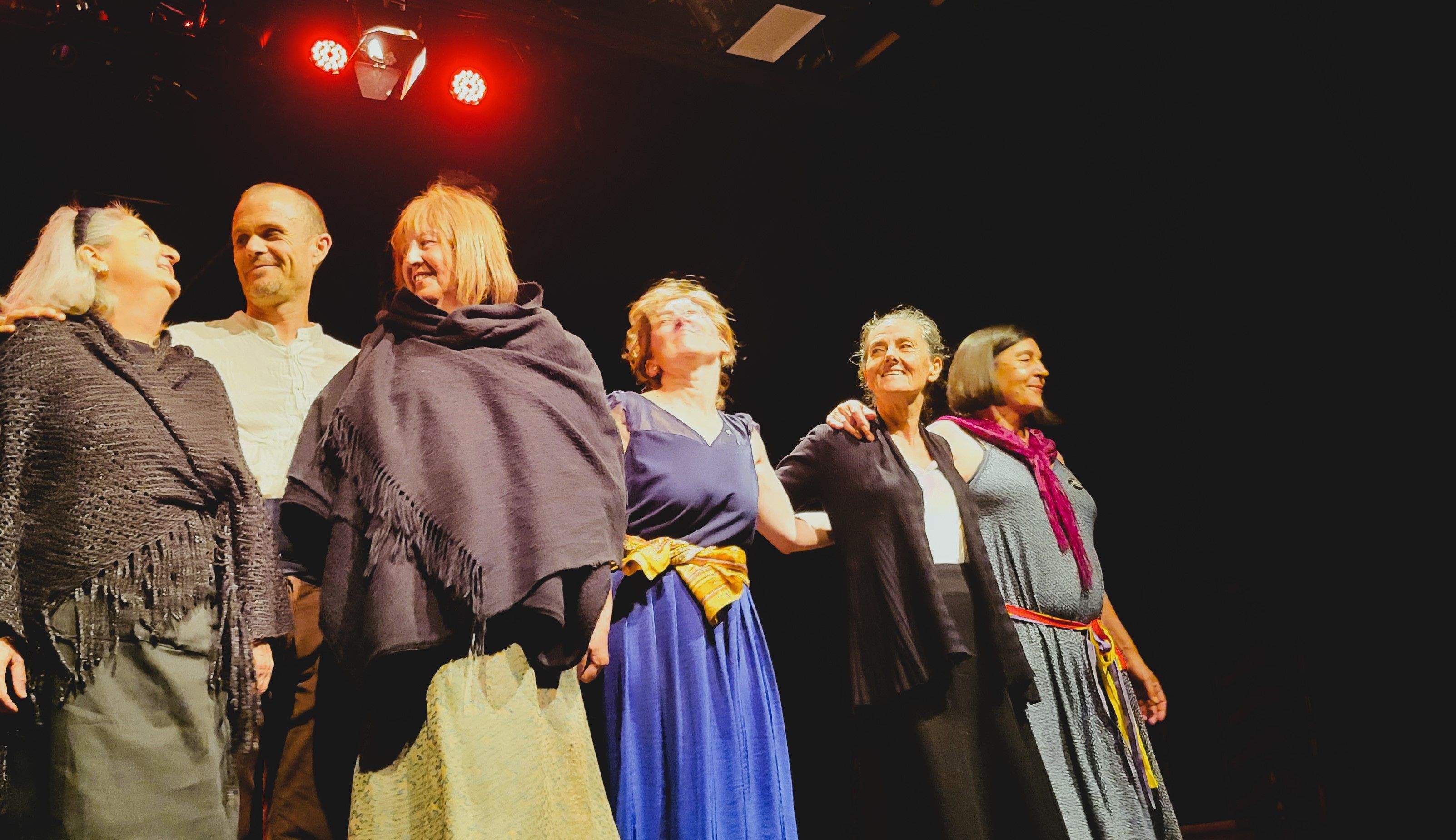 Alboroque interpretando "Bodas de Sangre". Foto Myriam Martínez