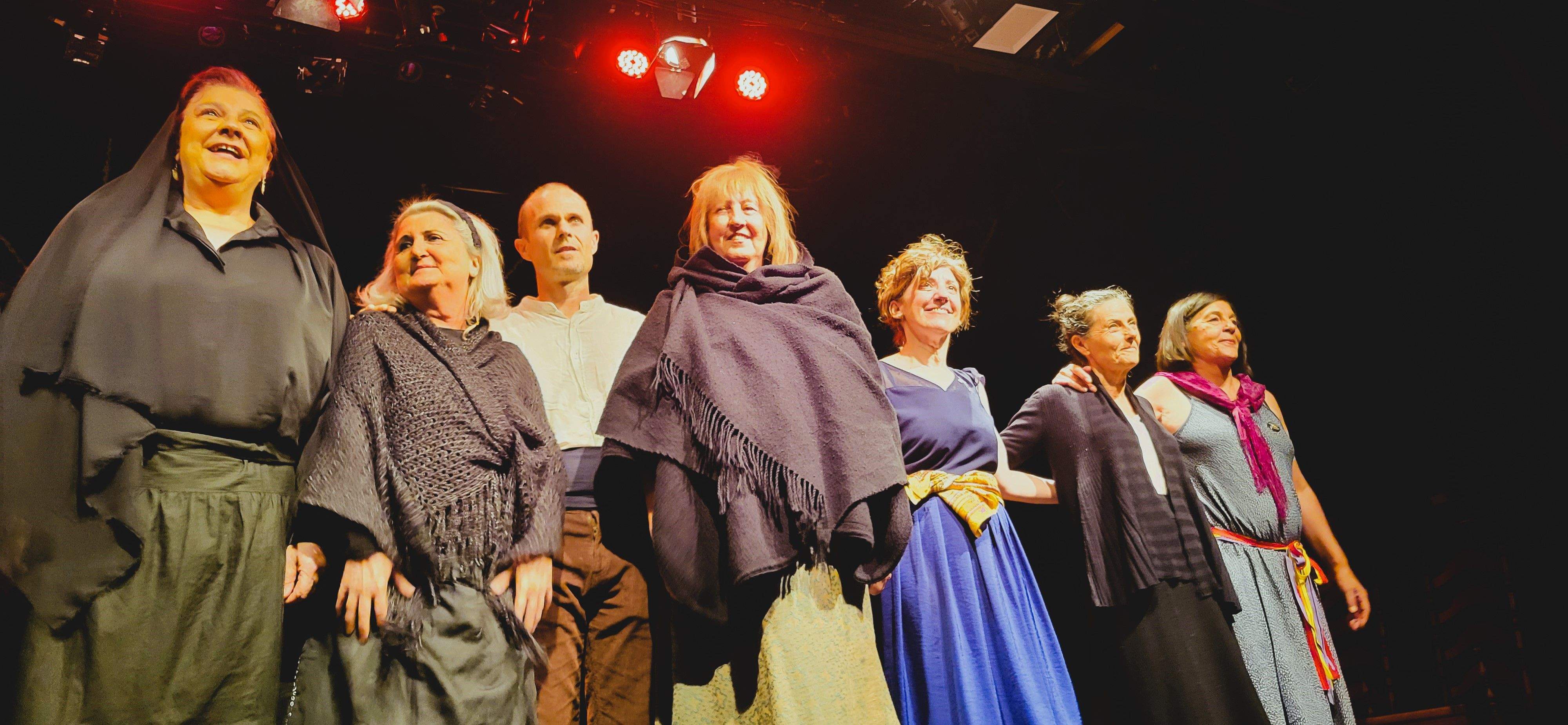 Alboroque interpretando "Bodas de Sangre". Foto Myriam Martínez