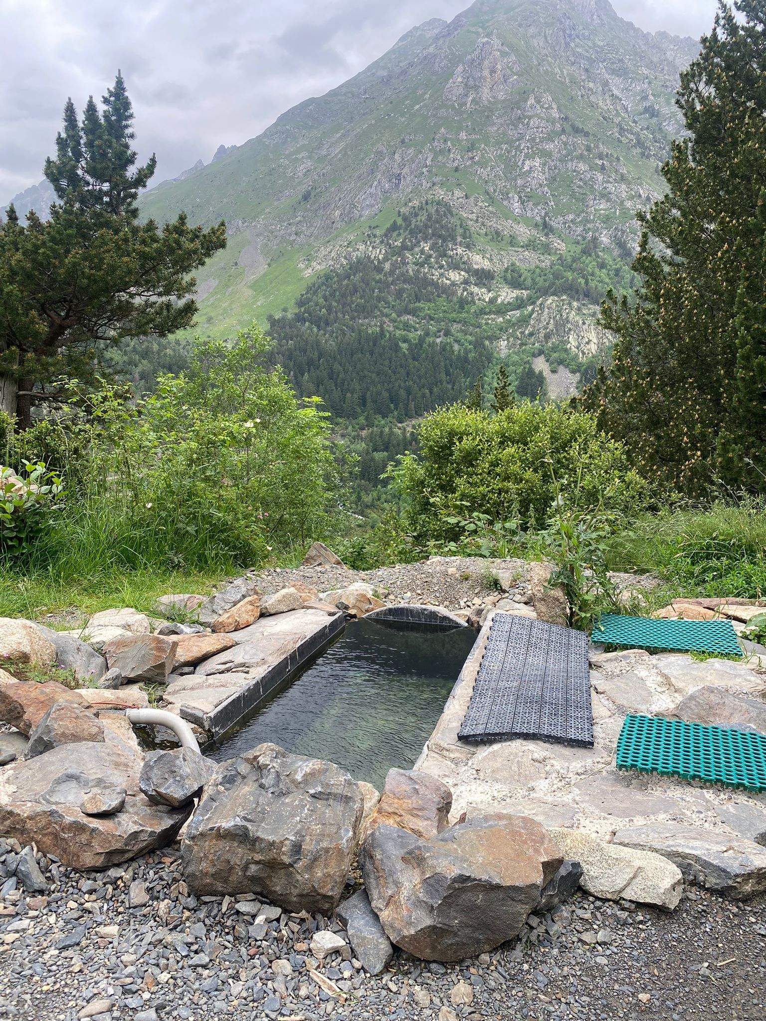 Estado de los Baños de Benasque. Foto Nacho Bernad