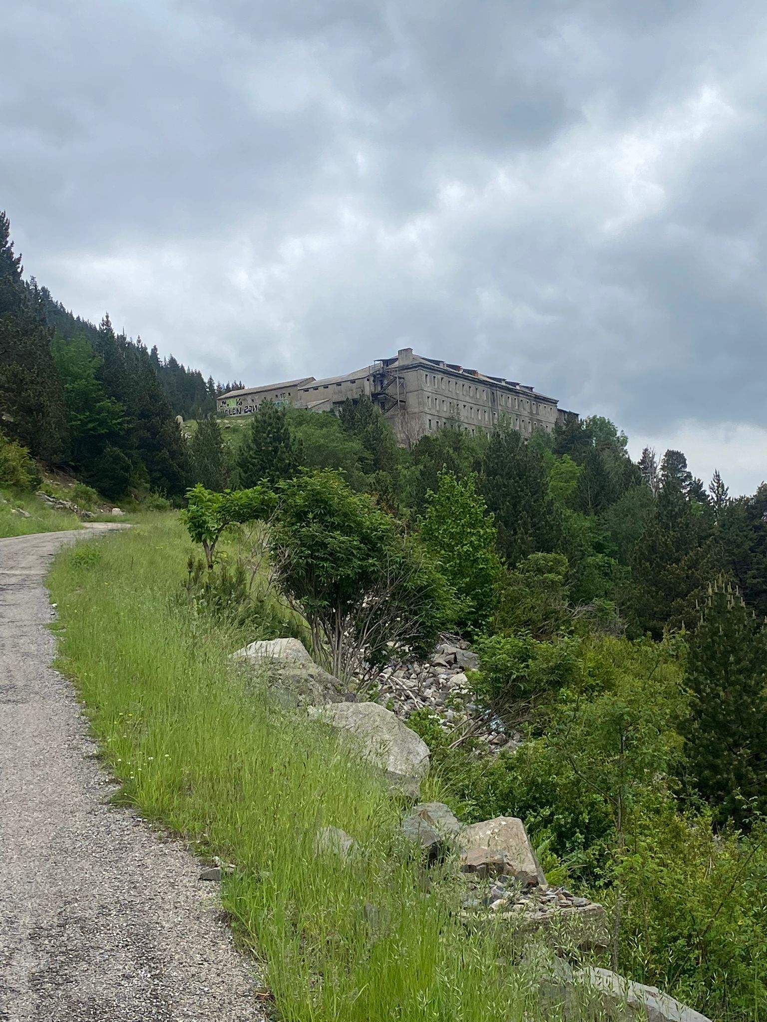 Estado de los Baños de Benasque. Foto Nacho Bernad