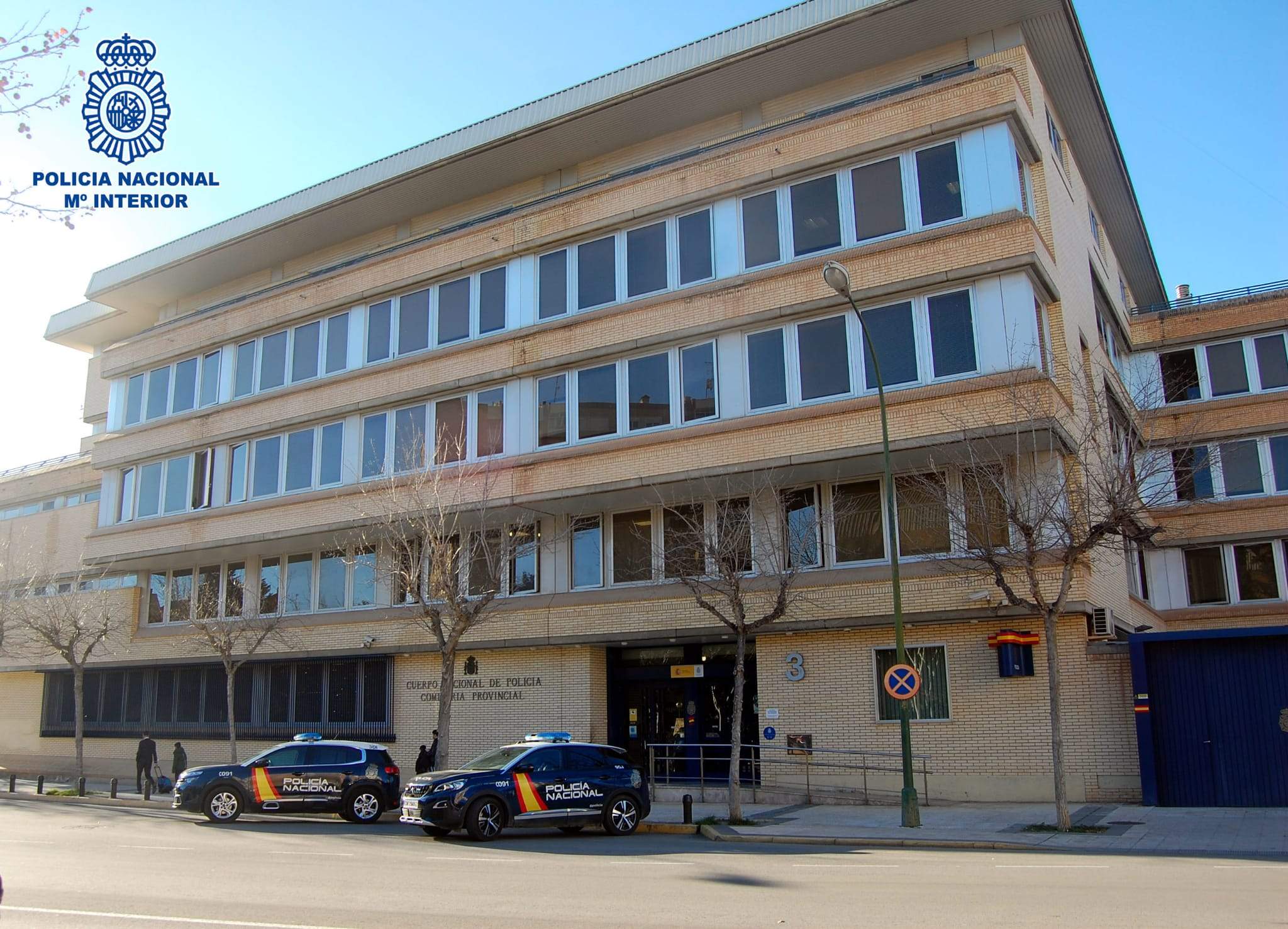 Comisaría de la Policía Nacional en Huesca.
