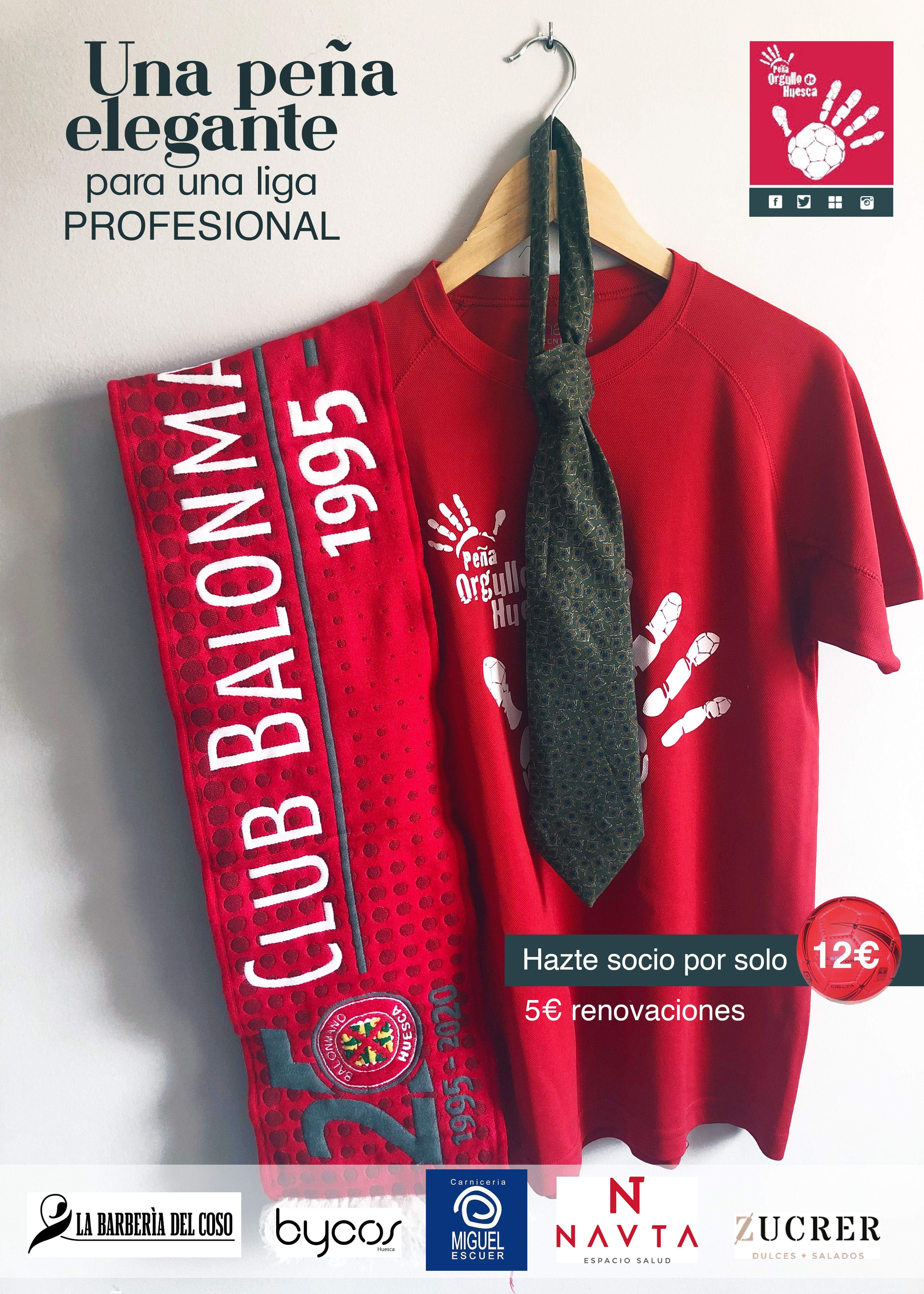 Cartel de la Peña Orgullo de Huesca.