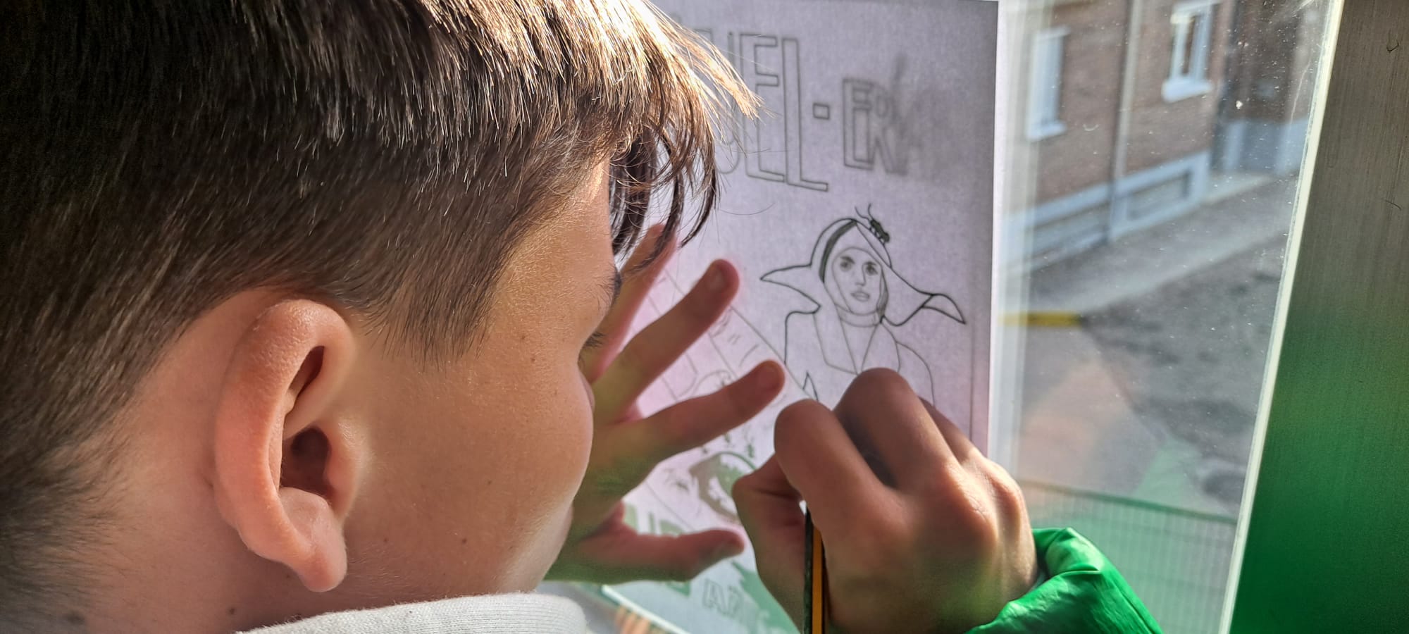 Proceso de creación de un cómic sobre Buñuel en el IES Montes Negros de Grañén.