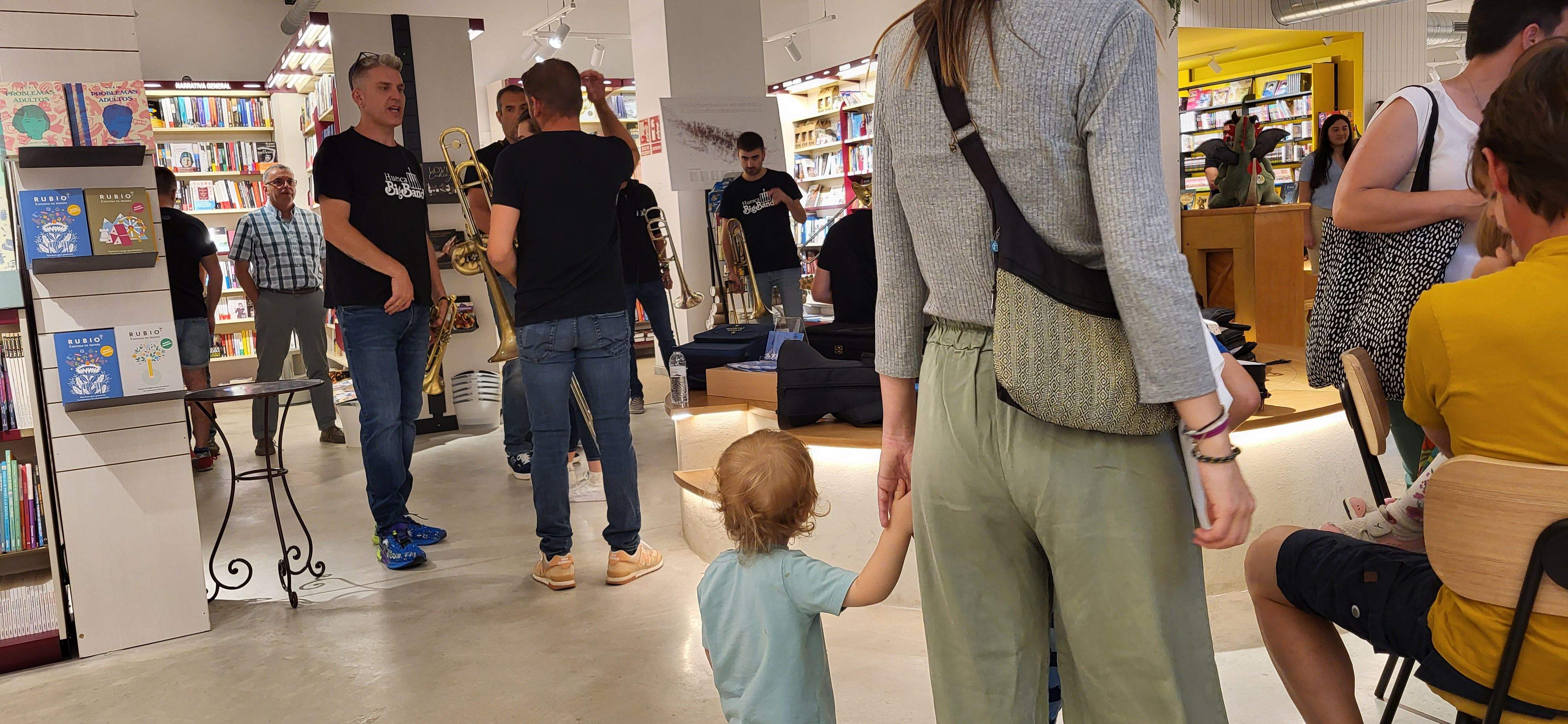  La Huesca Big Band en Santos Ochoa. Foto Myriam Martínez