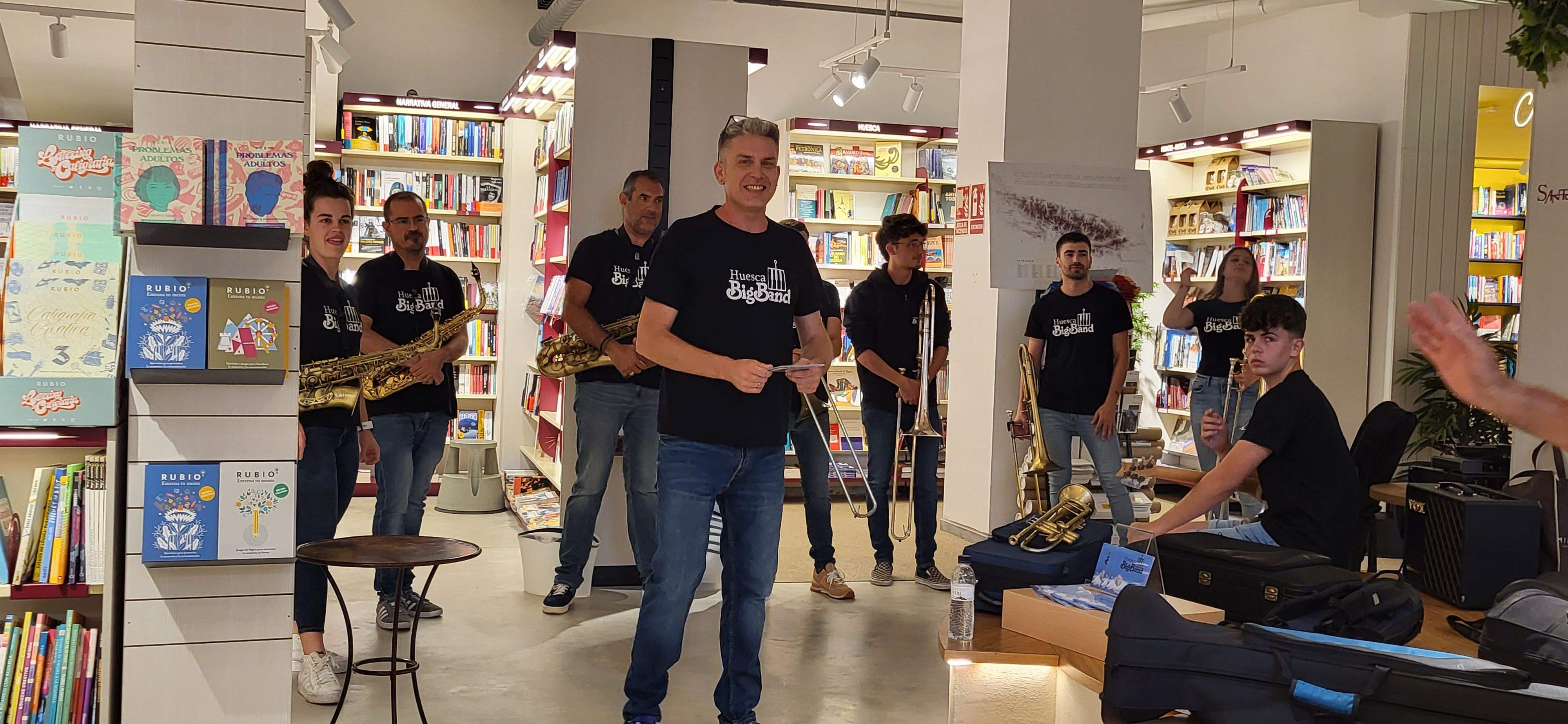  La Huesca Big Band en Santos Ochoa. Foto Myriam Martínez