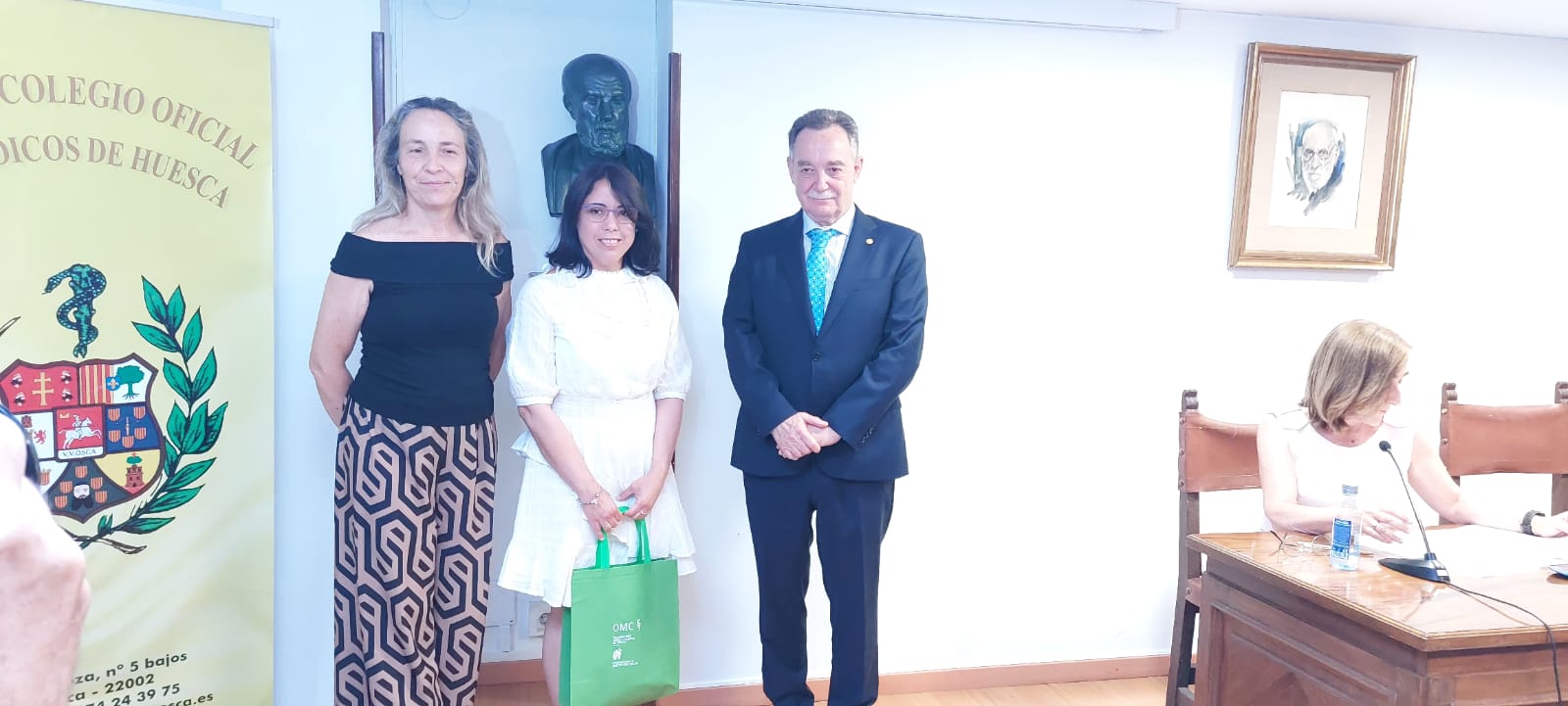 Día del Colegiado en el Colegio de Médicos de Huesca. Foto Javier García Antón