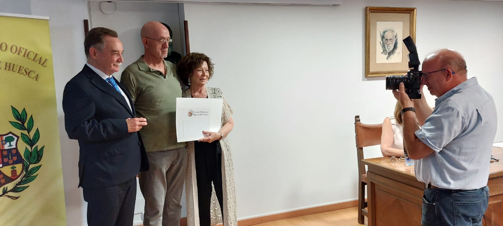 Día del Colegiado en el Colegio de Médicos de Huesca. Foto Javier García Antón