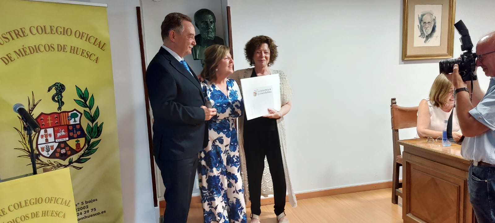 Día del Colegiado en el Colegio de Médicos de Huesca. Foto Javier García Antón