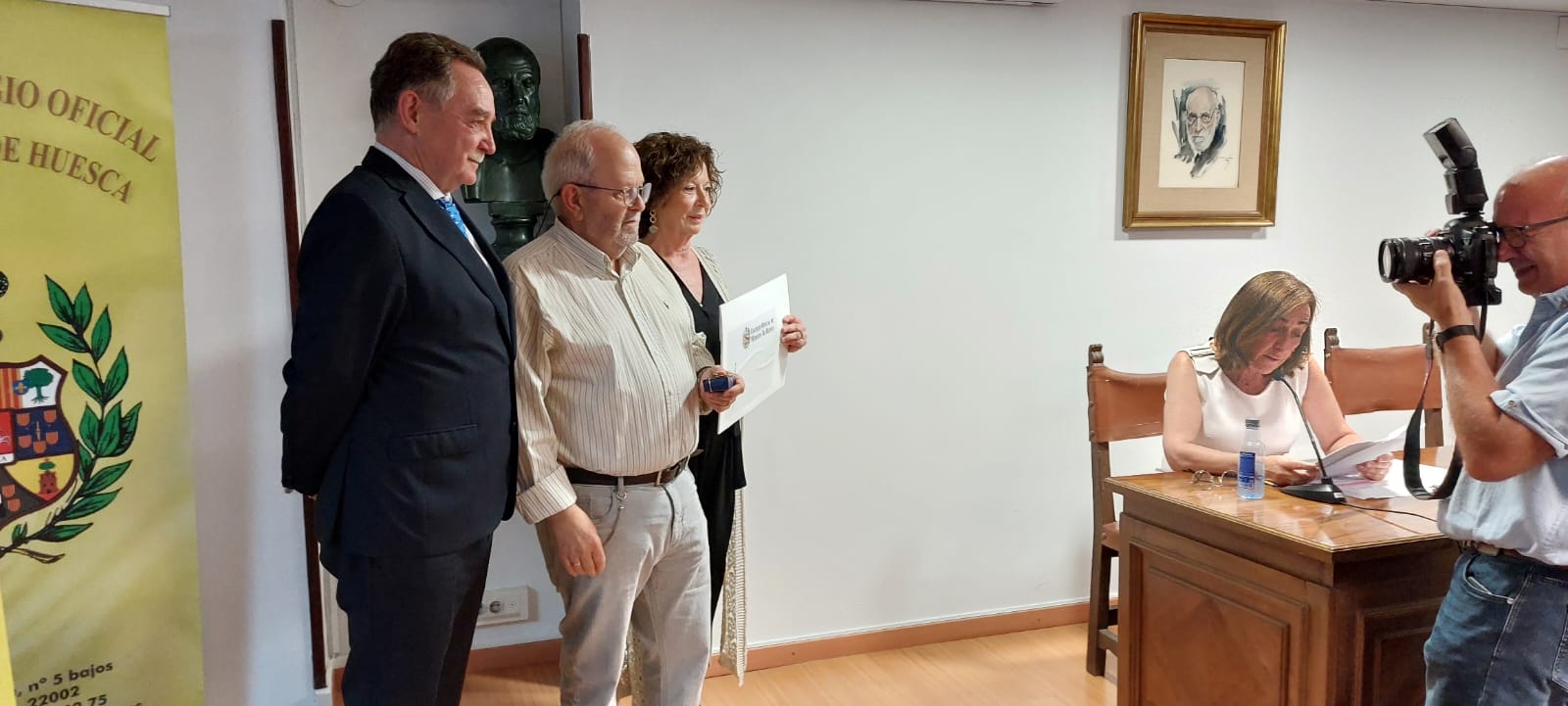 Día del Colegiado en el Colegio de Médicos de Huesca. Foto Javier García Antón
