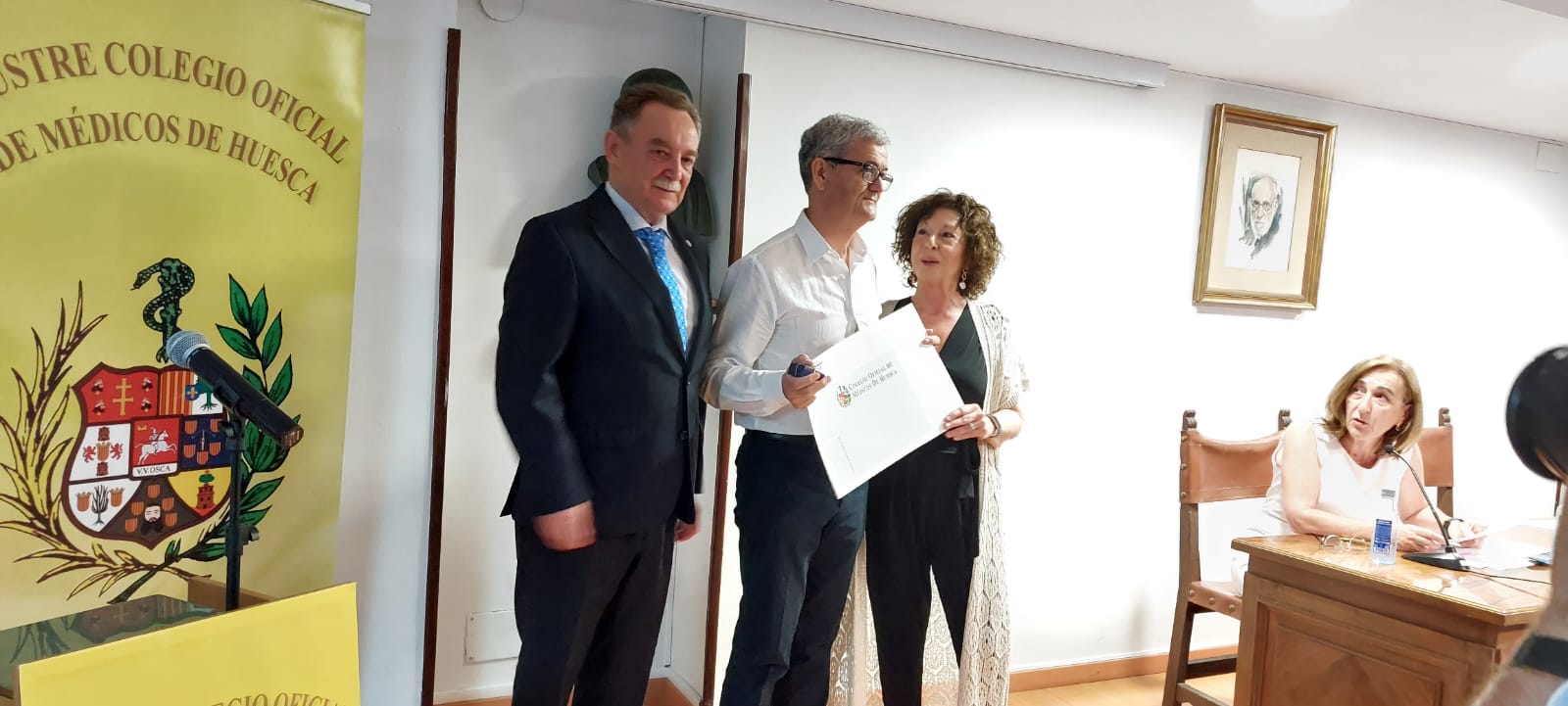 Día del Colegiado en el Colegio de Médicos de Huesca. Foto Javier García Antón